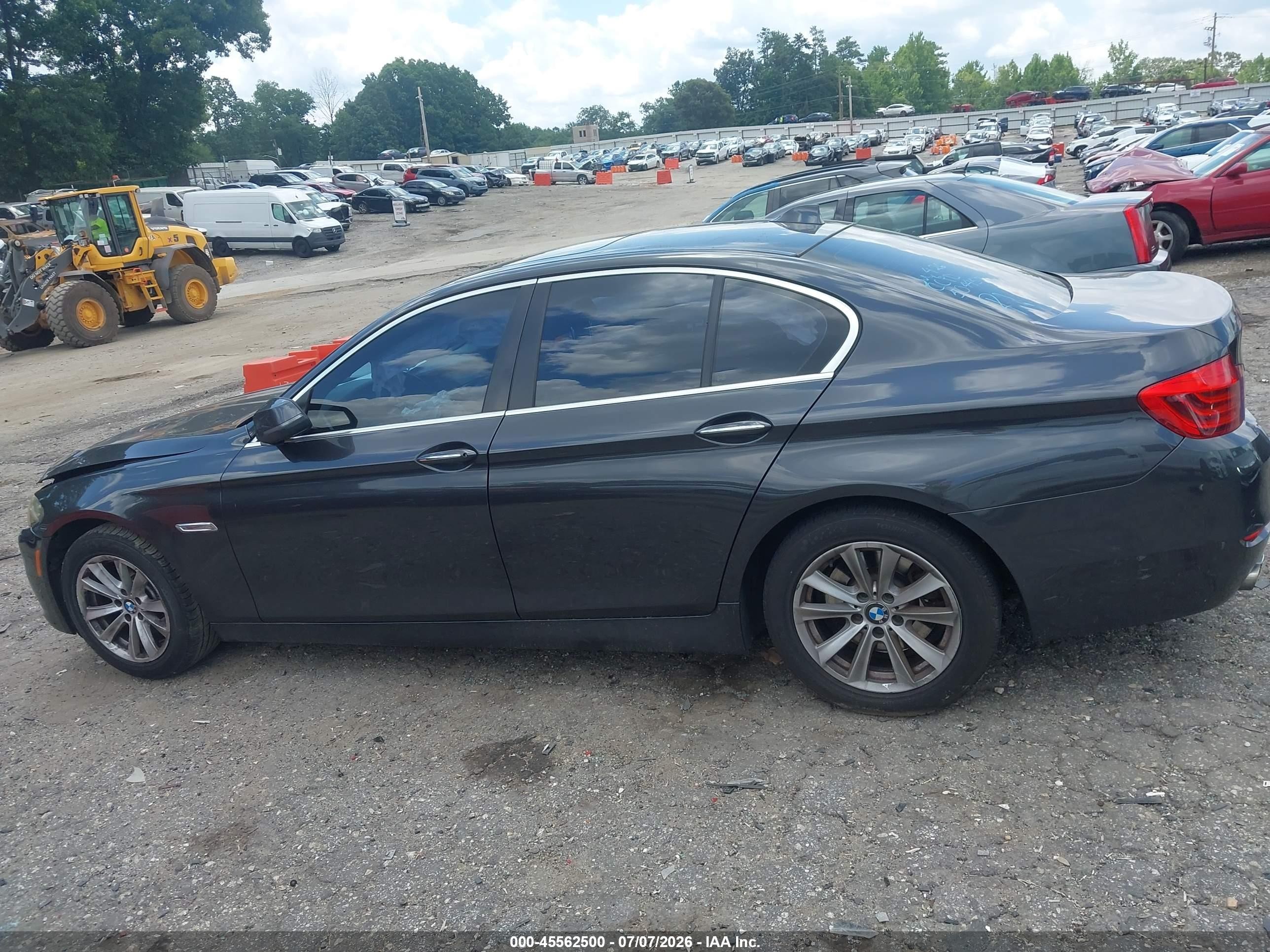 2014 Bmw 528i   Gray vin: WBA5A5C54ED504457