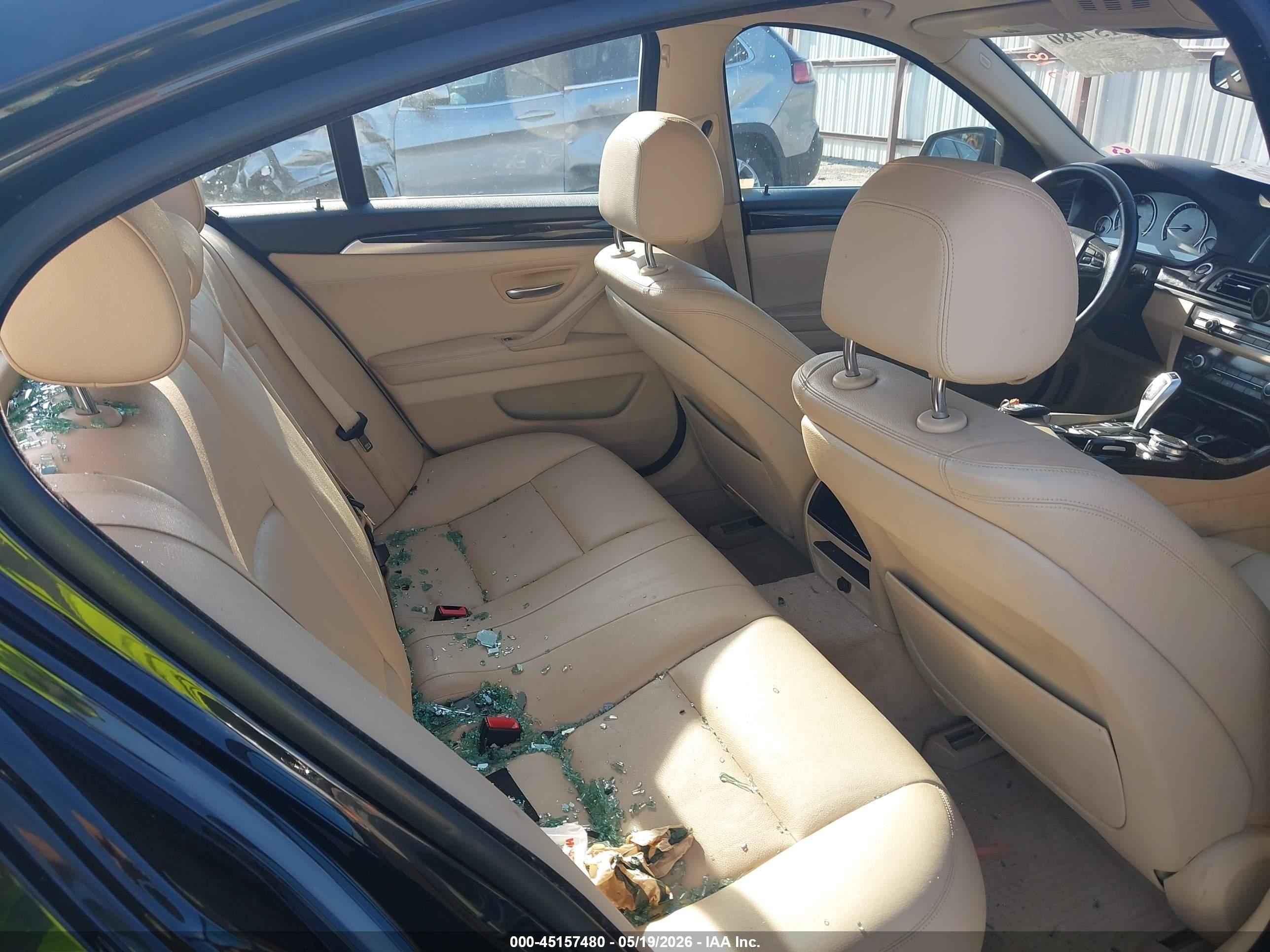 2014 Bmw 528i   Black vin: WBA5A5C54ED504863