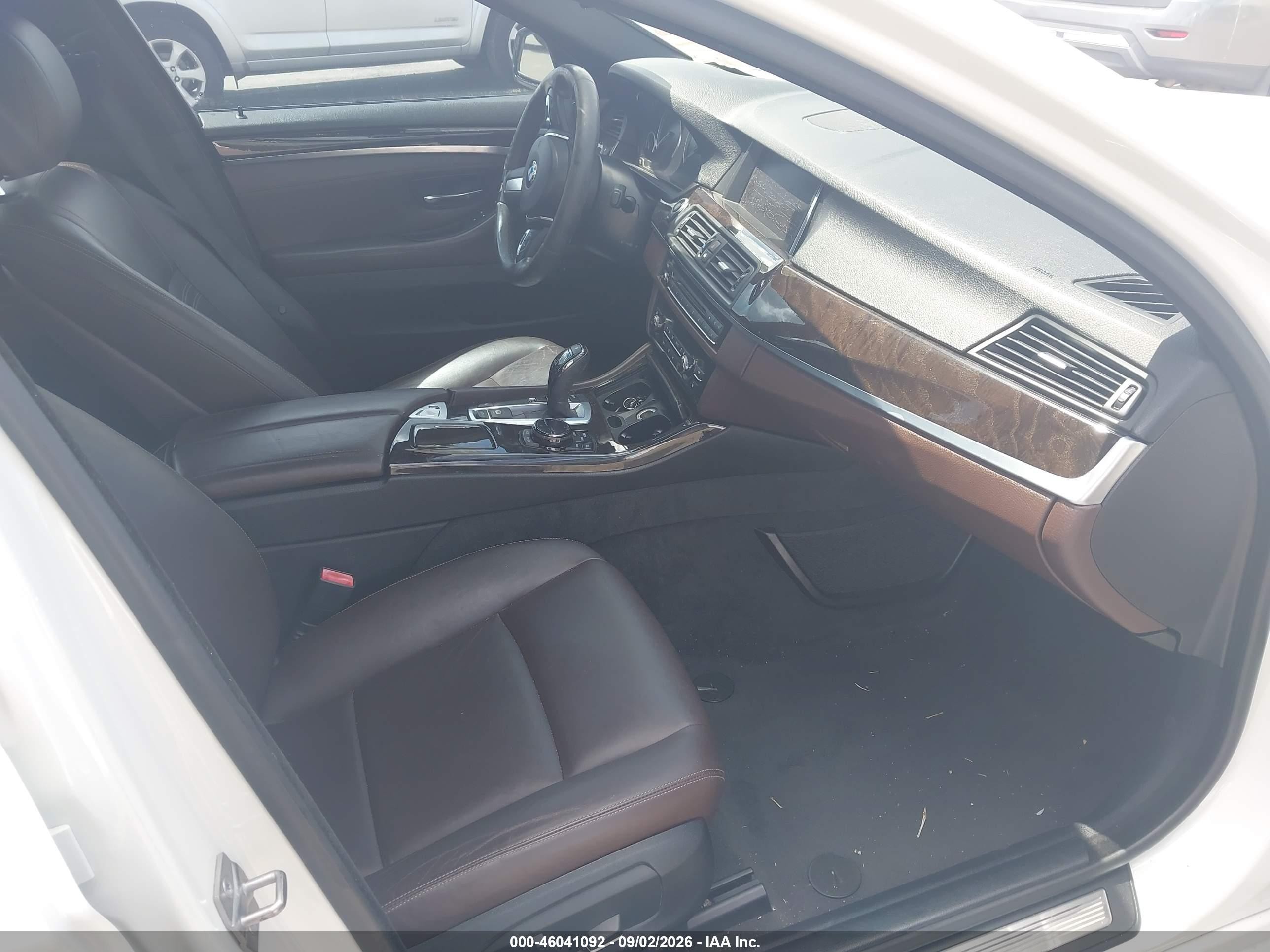 2014 Bmw 528i   White vin: WBA5A5C54ED511764