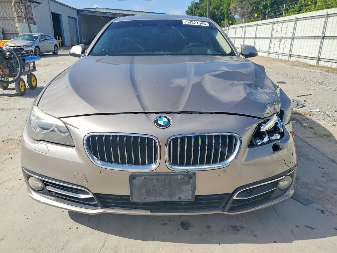 2015 Bmw 528 I Silver vin: WBA5A5C54FD515010