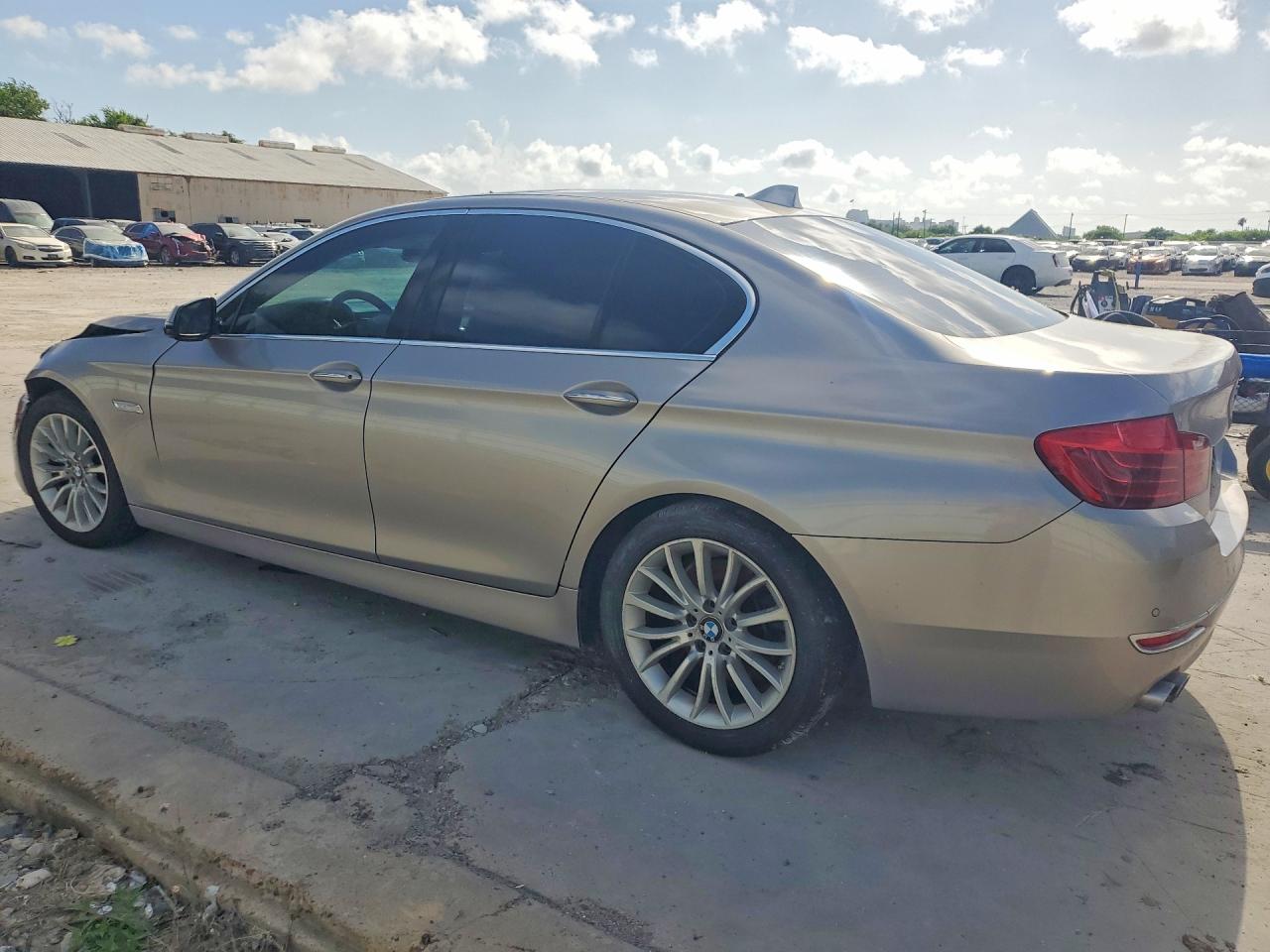 2015 Bmw 528 I Silver vin: WBA5A5C54FD515010