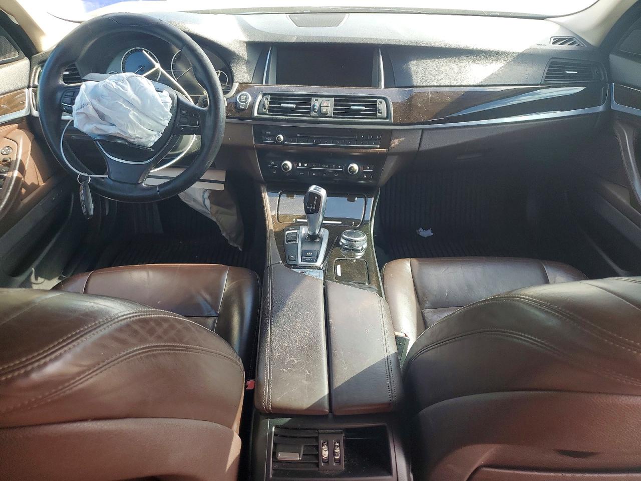 2015 Bmw 528 I Silver vin: WBA5A5C54FD515010