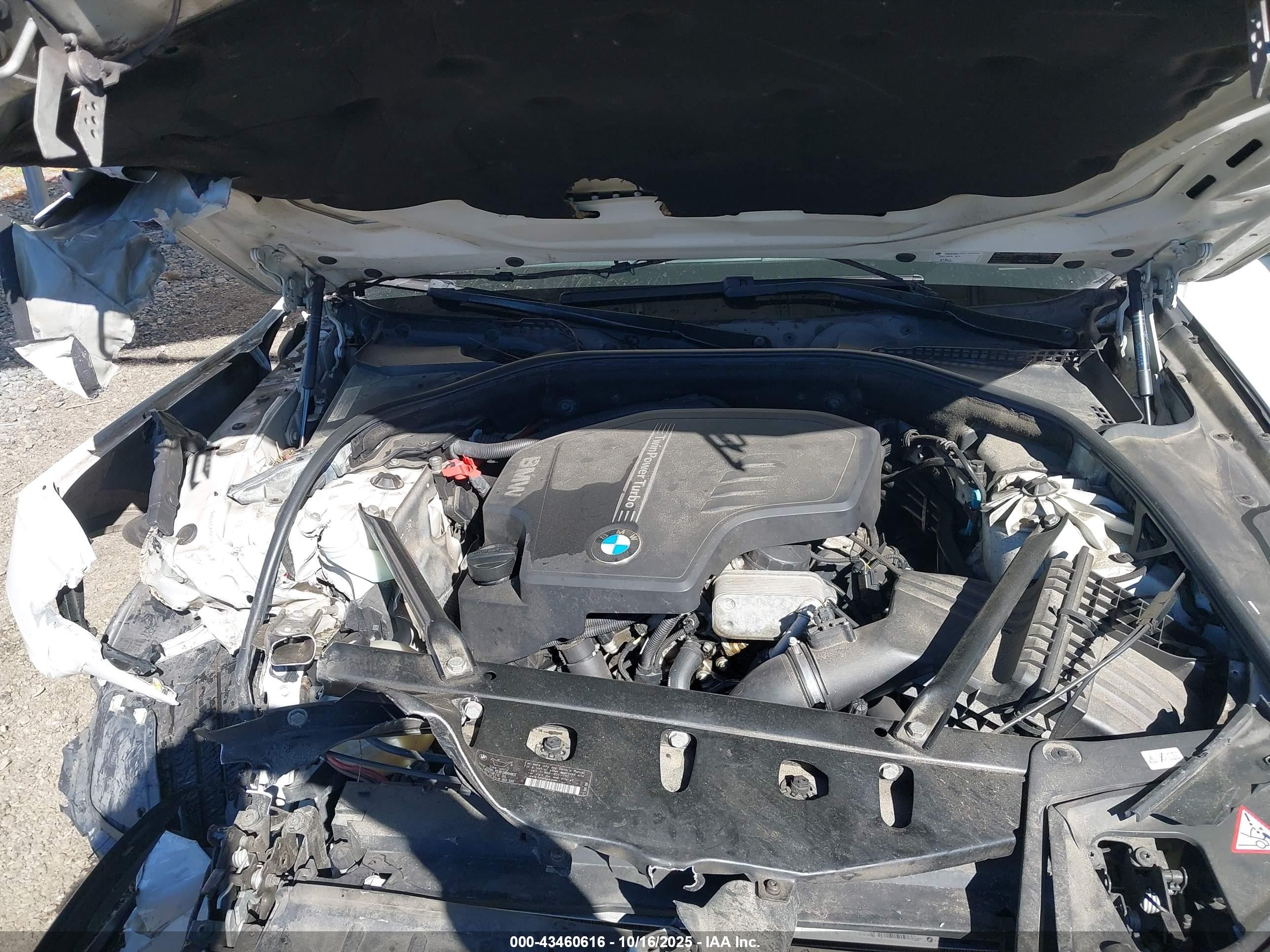 2015 Bmw 528i   Белый vin: WBA5A5C54FD516318