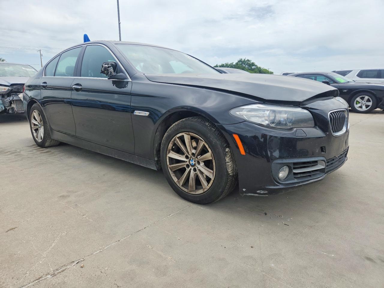 2015 Bmw 528 I Black vin: WBA5A5C54FD518828