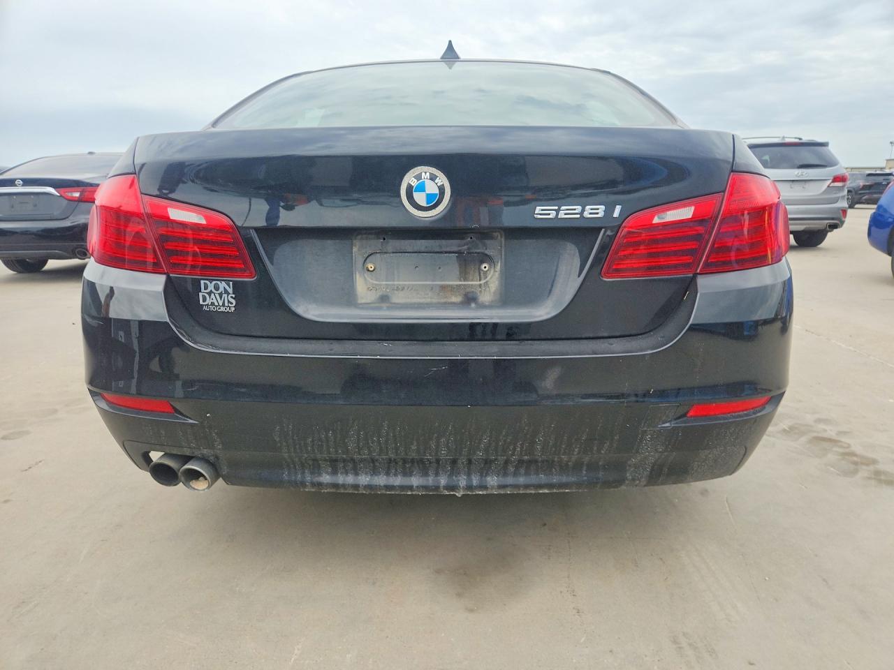 2015 Bmw 528 I Black vin: WBA5A5C54FD518828