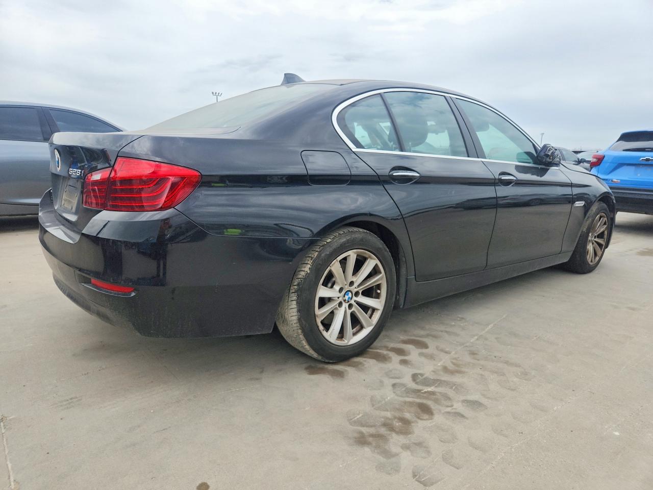 2015 Bmw 528 I Black vin: WBA5A5C54FD518828