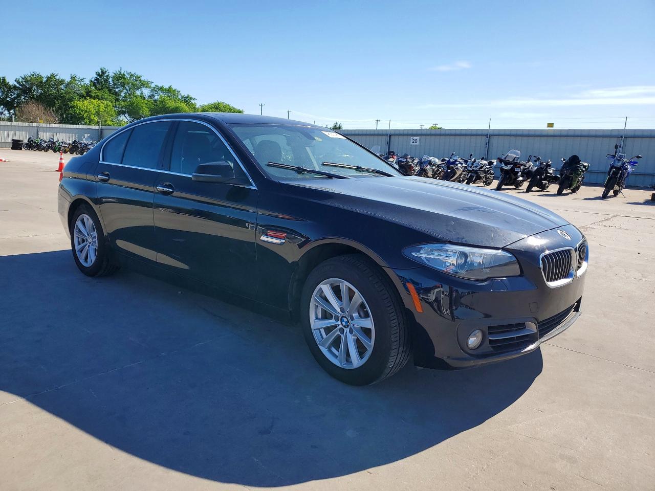 2015 Bmw 528 I Black vin: WBA5A5C54FD523155