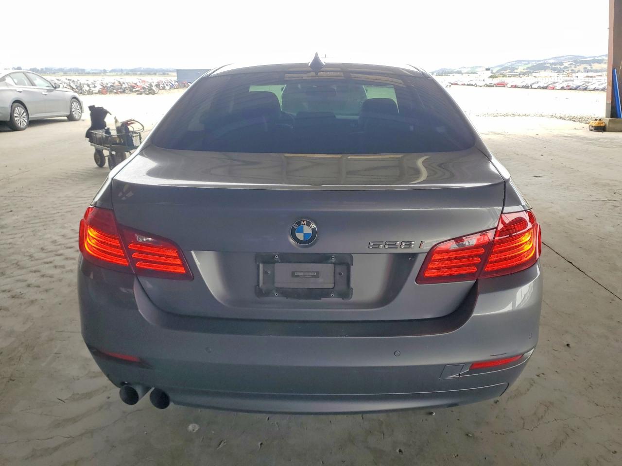 2016 Bmw 528 I Gray vin: WBA5A5C54GG353315