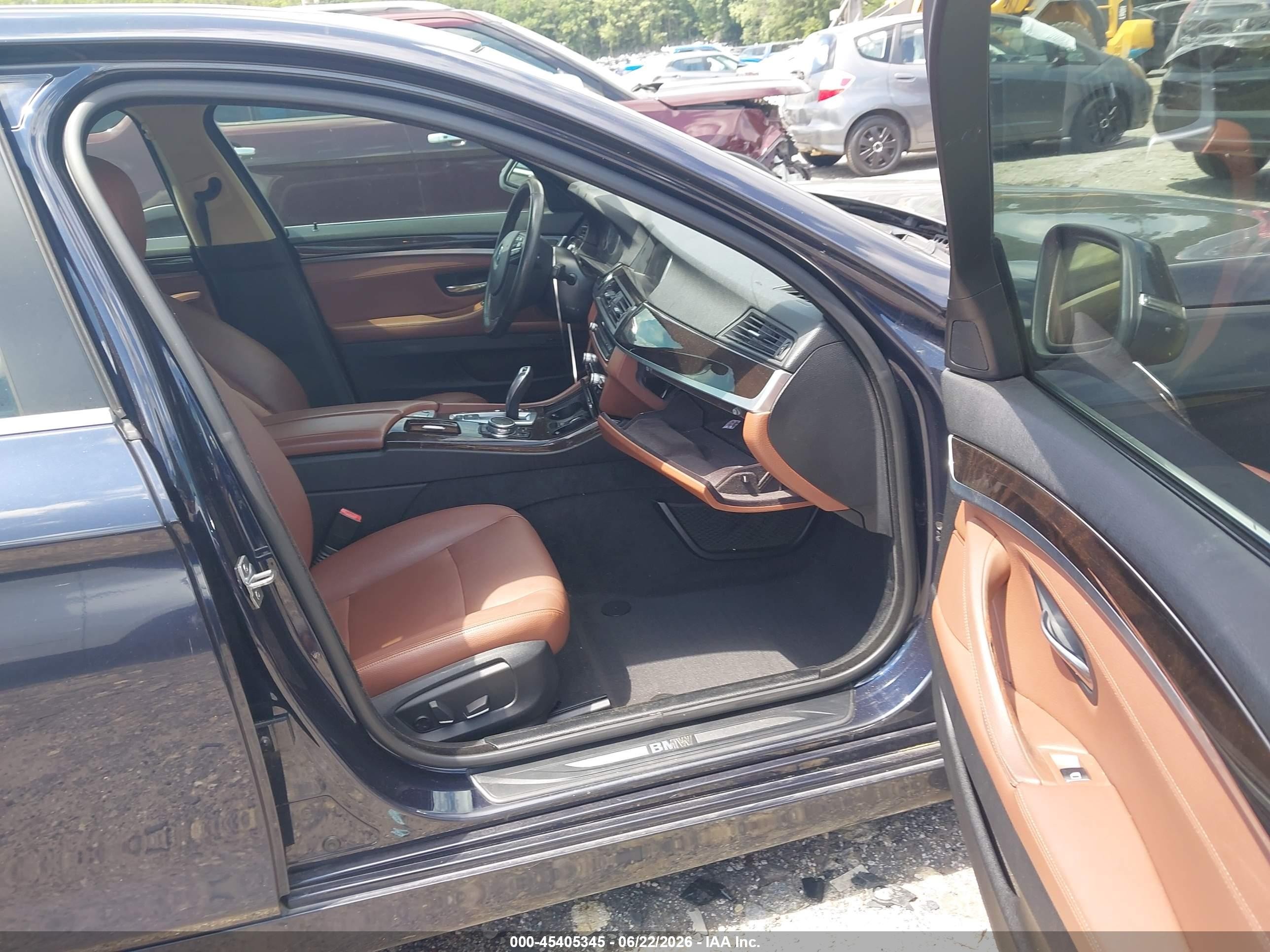 2014 Bmw 528i   Blue vin: WBA5A5C55ED500028