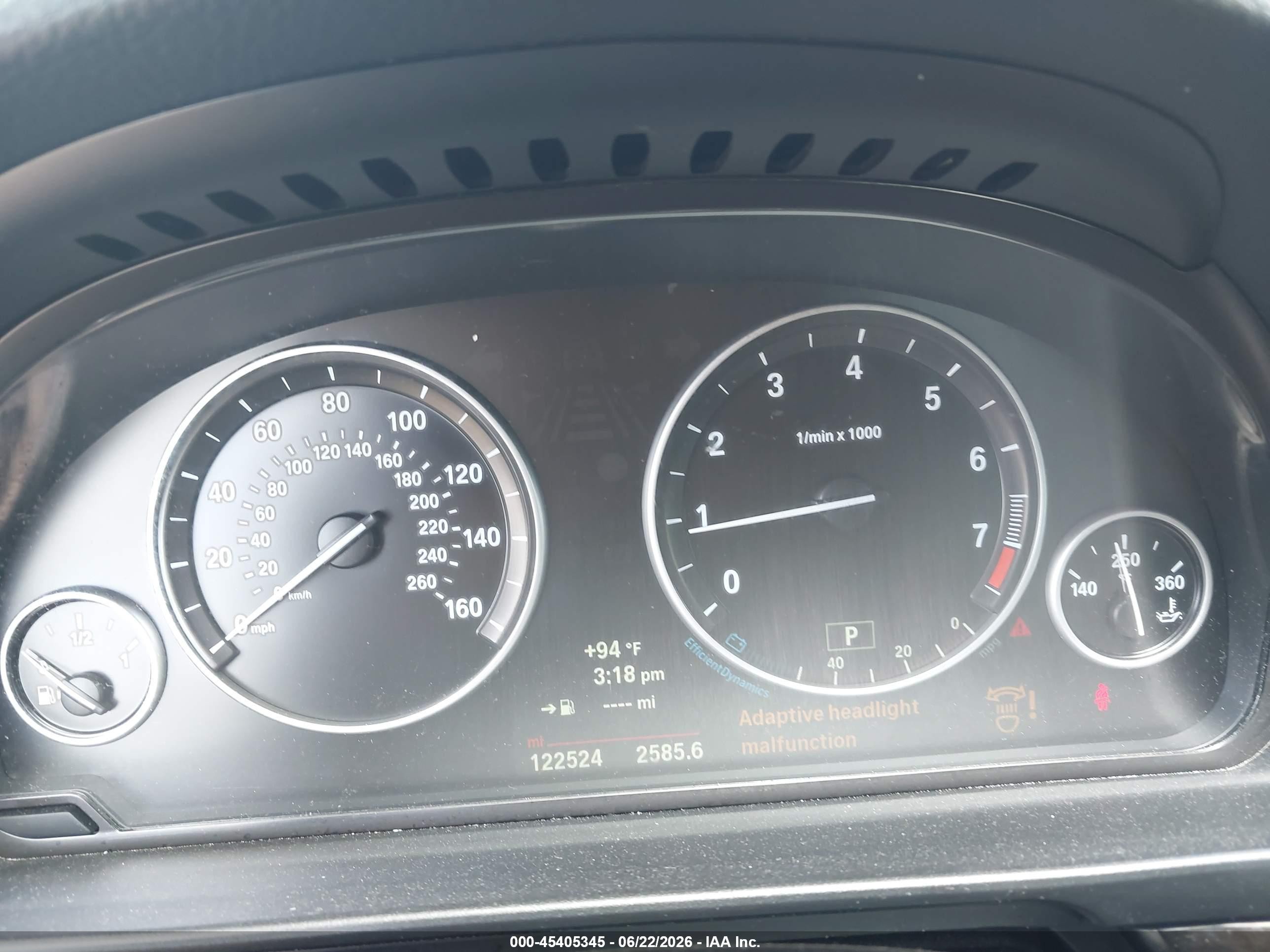 2014 Bmw 528i   Blue vin: WBA5A5C55ED500028