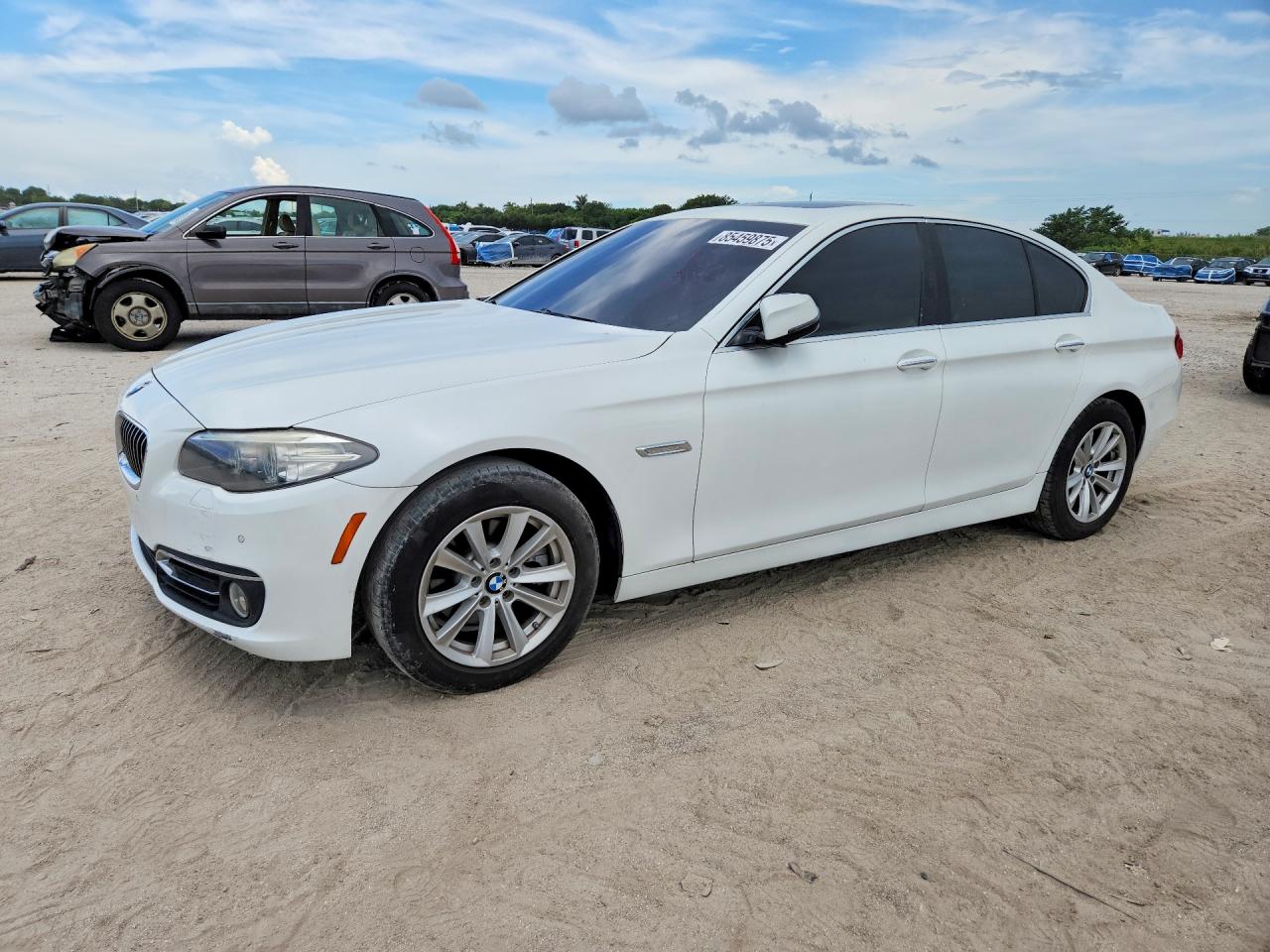 2014 Bmw 528 I White vin: WBA5A5C55ED500756