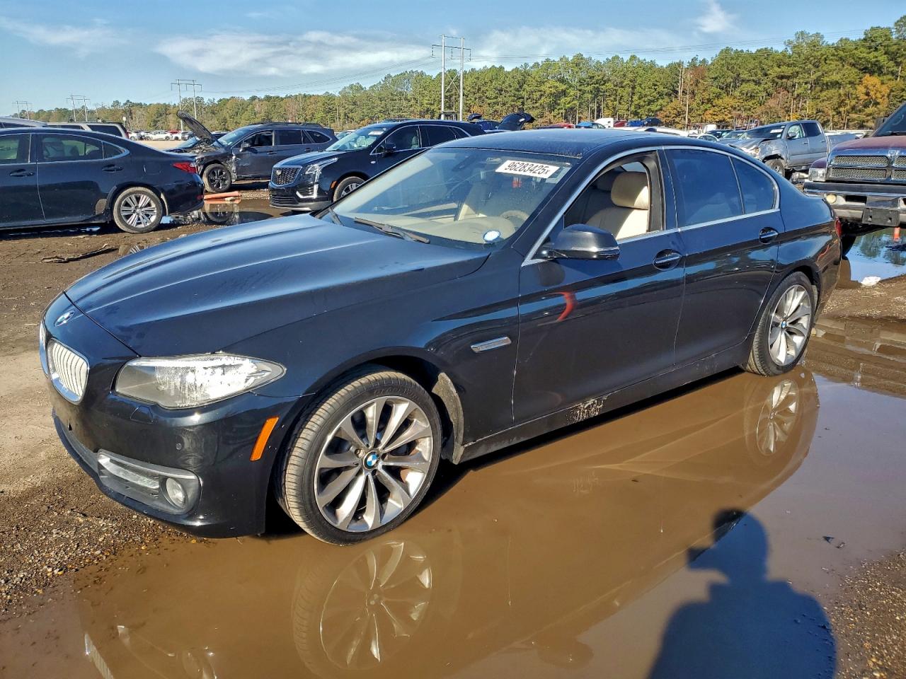 2014 Bmw 528 I Black vin: WBA5A5C55ED503172