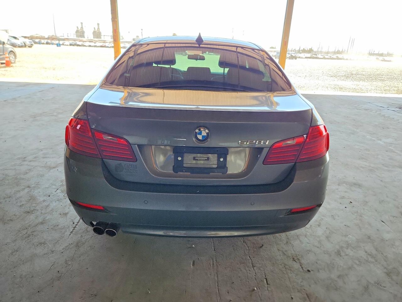 2014 Bmw 528 I Gray vin: WBA5A5C55ED504399