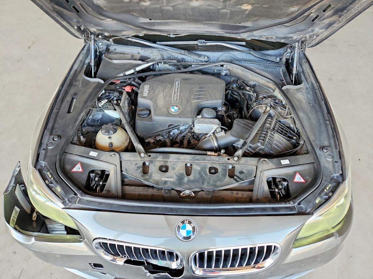 2014 Bmw 528 I Gray vin: WBA5A5C55ED504399