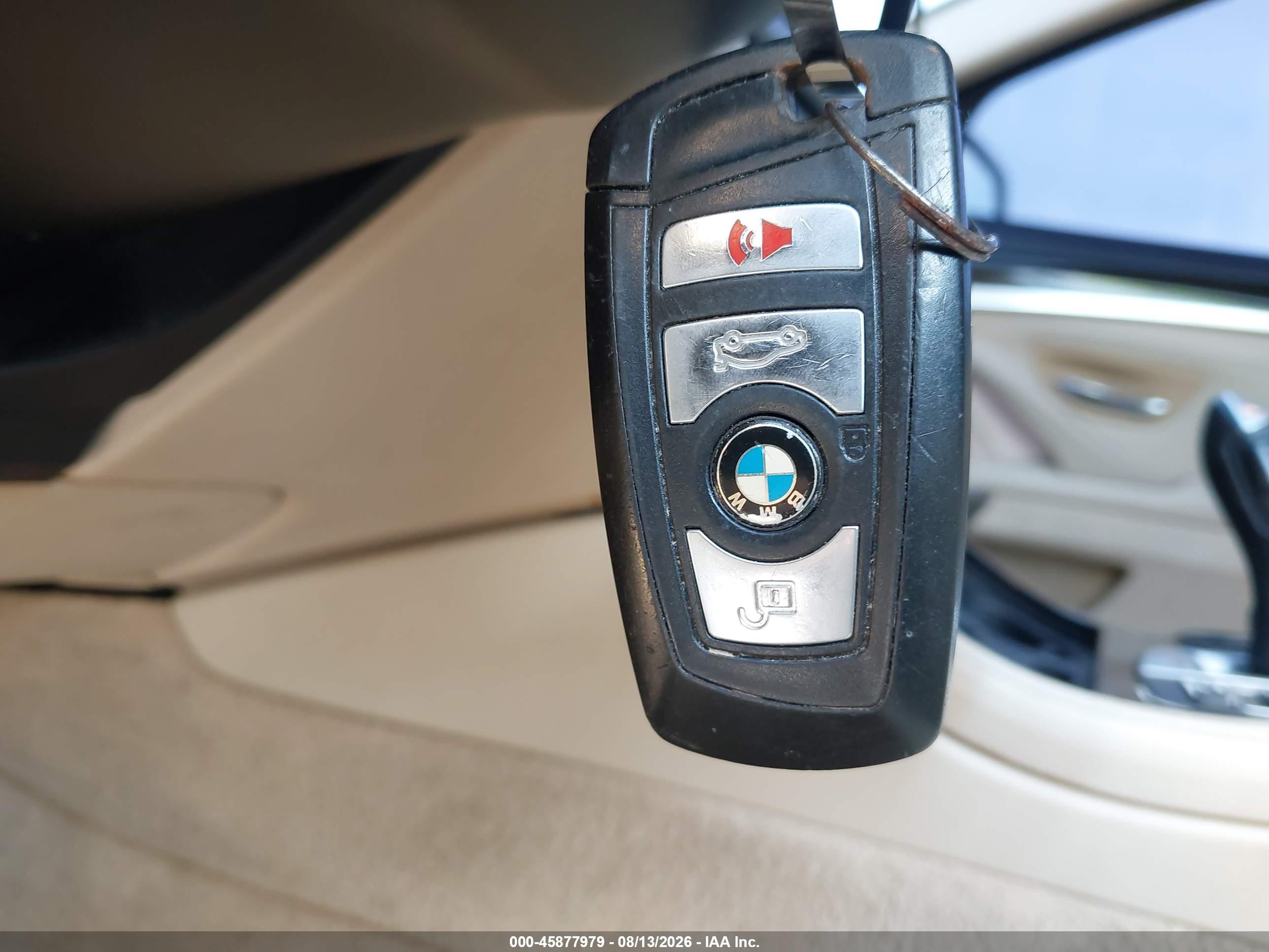 2014 Bmw 528i White vin: WBA5A5C55ED505195