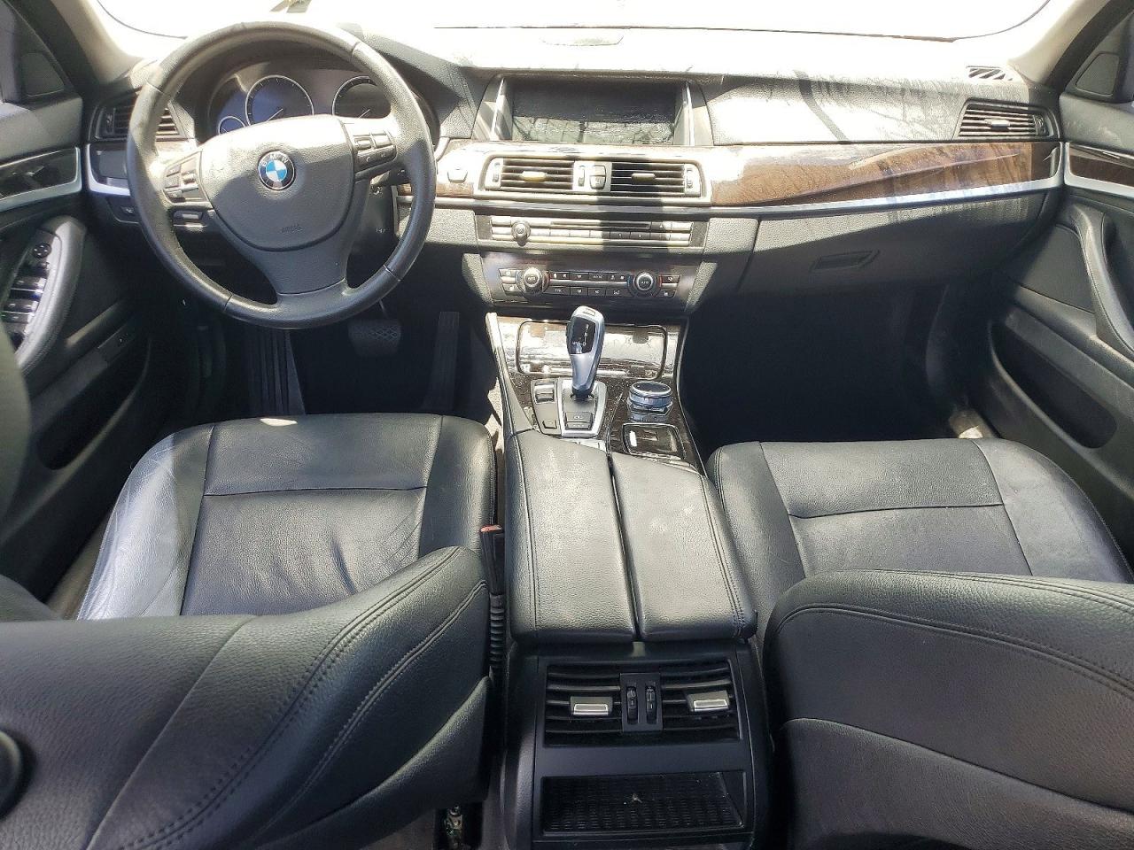 2014 Bmw 528 I White vin: WBA5A5C55ED505360