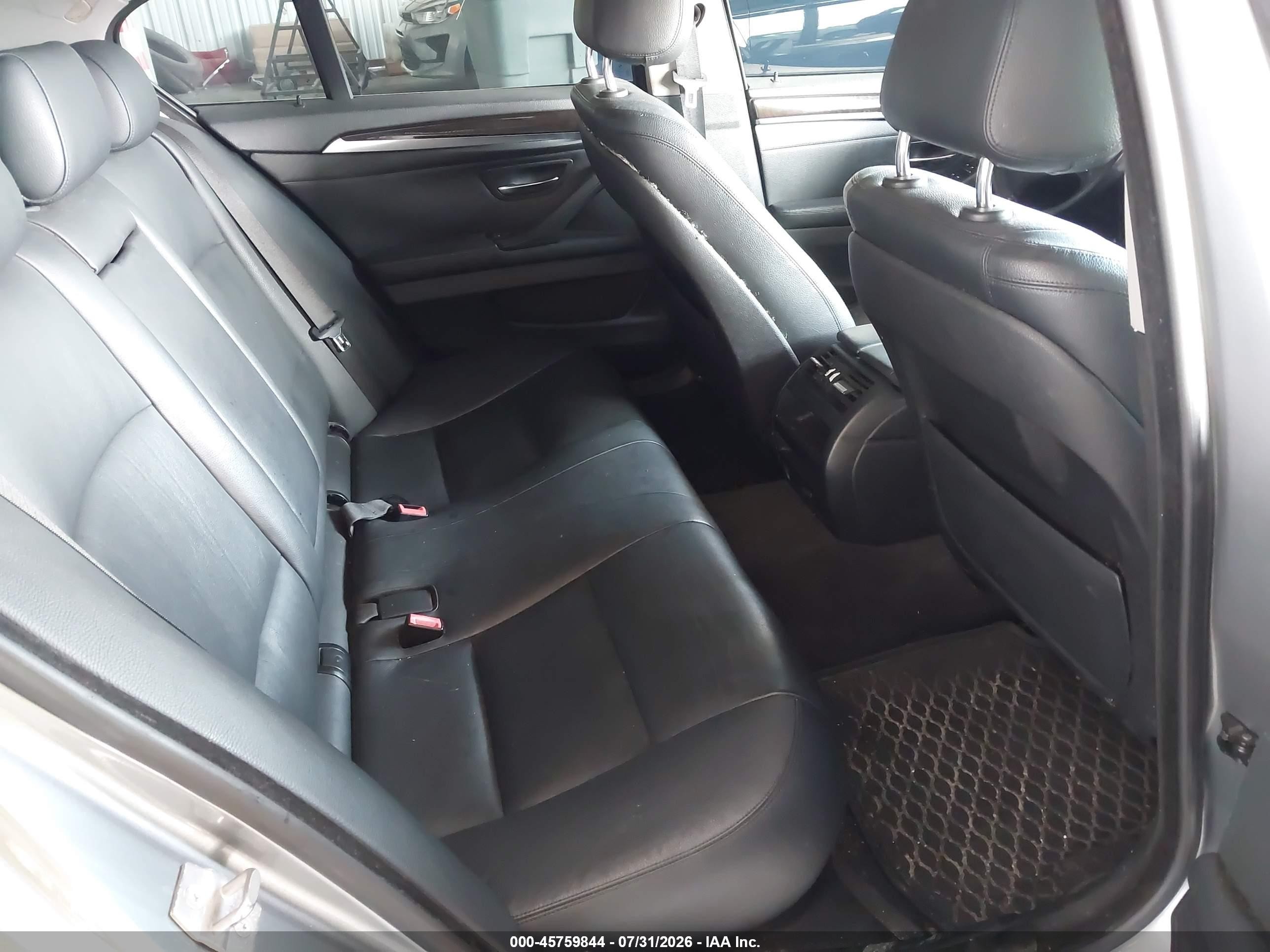 2014 Bmw 528i   Gray vin: WBA5A5C55ED510025