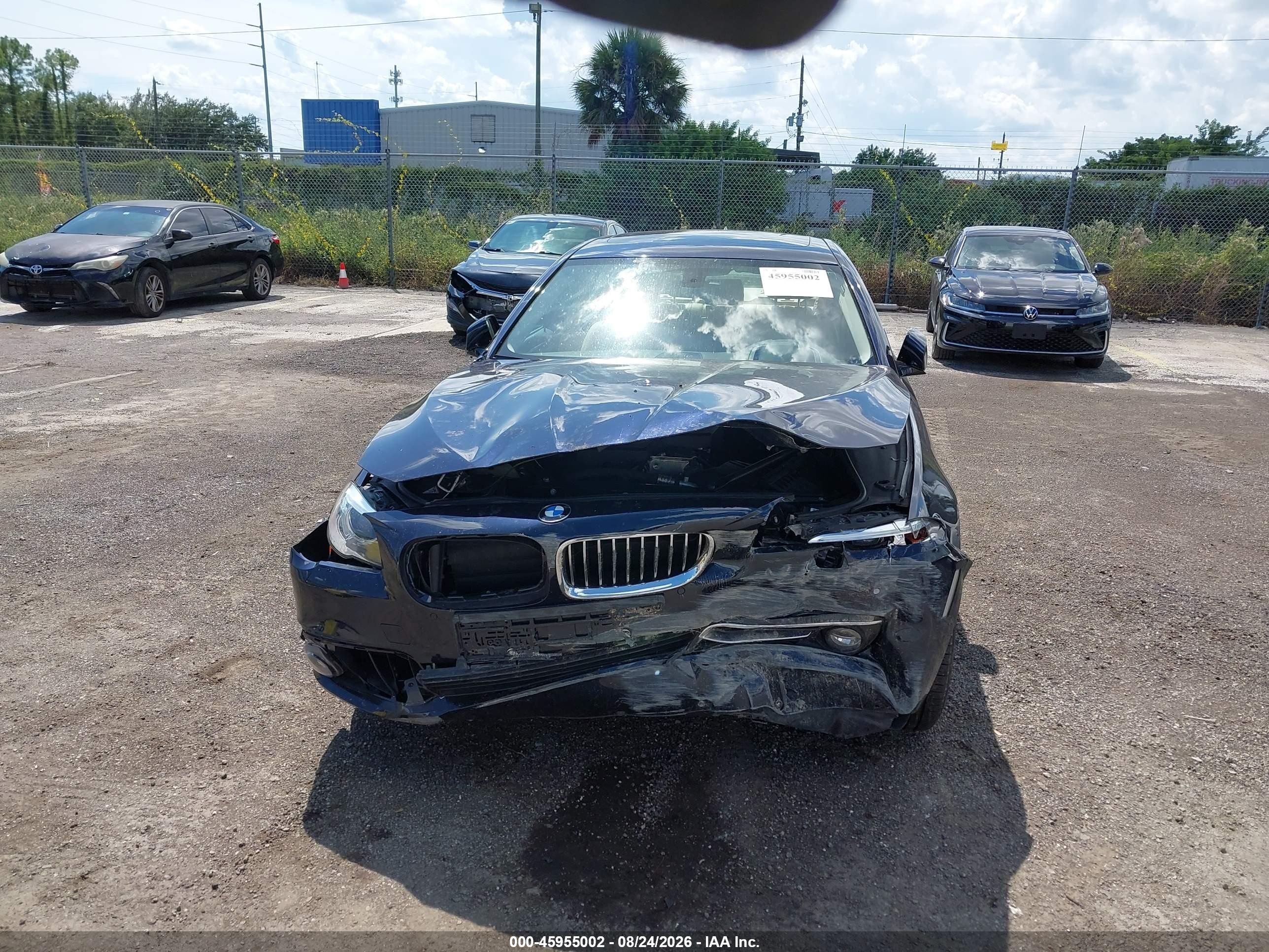 2014 Bmw 528i   Dark Blue vin: WBA5A5C55ED511563