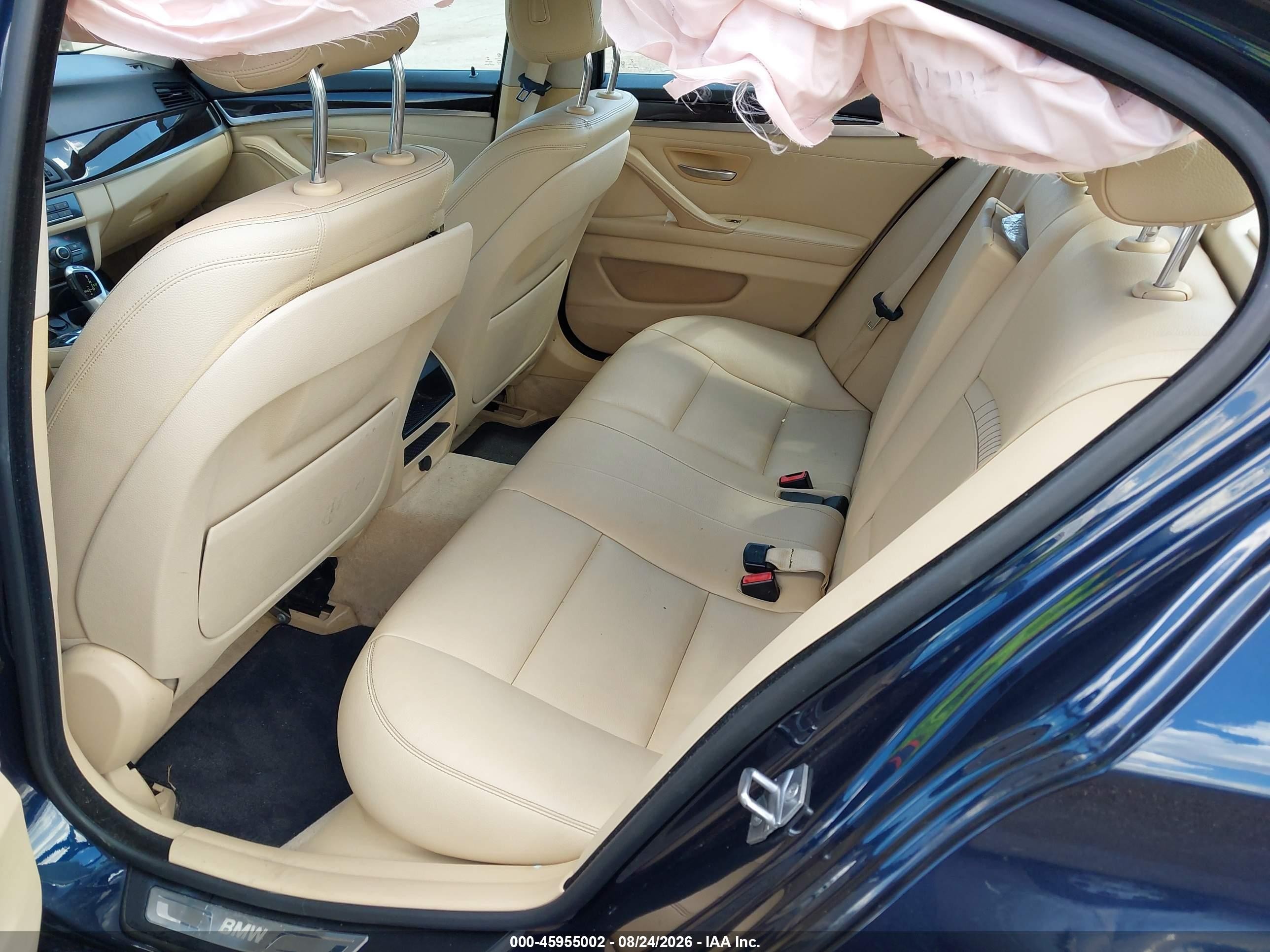 2014 Bmw 528i   Dark Blue vin: WBA5A5C55ED511563