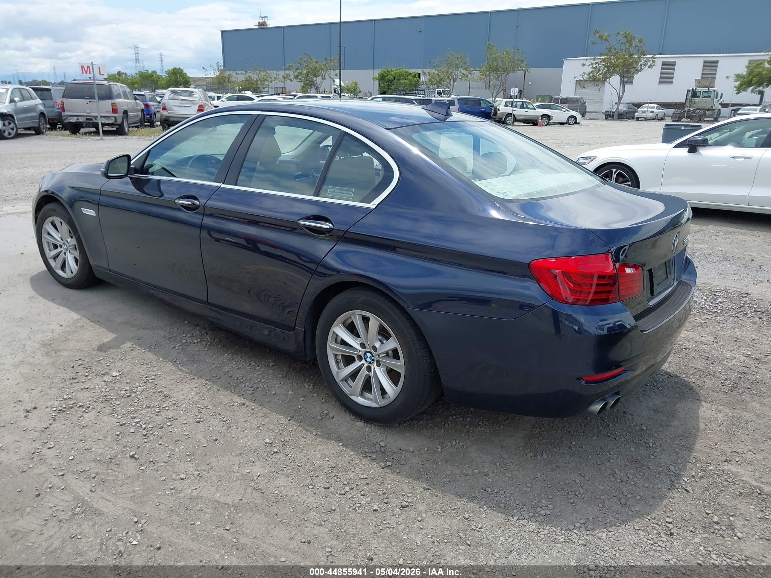 2015 Bmw 528i   Blue vin: WBA5A5C55FD514061