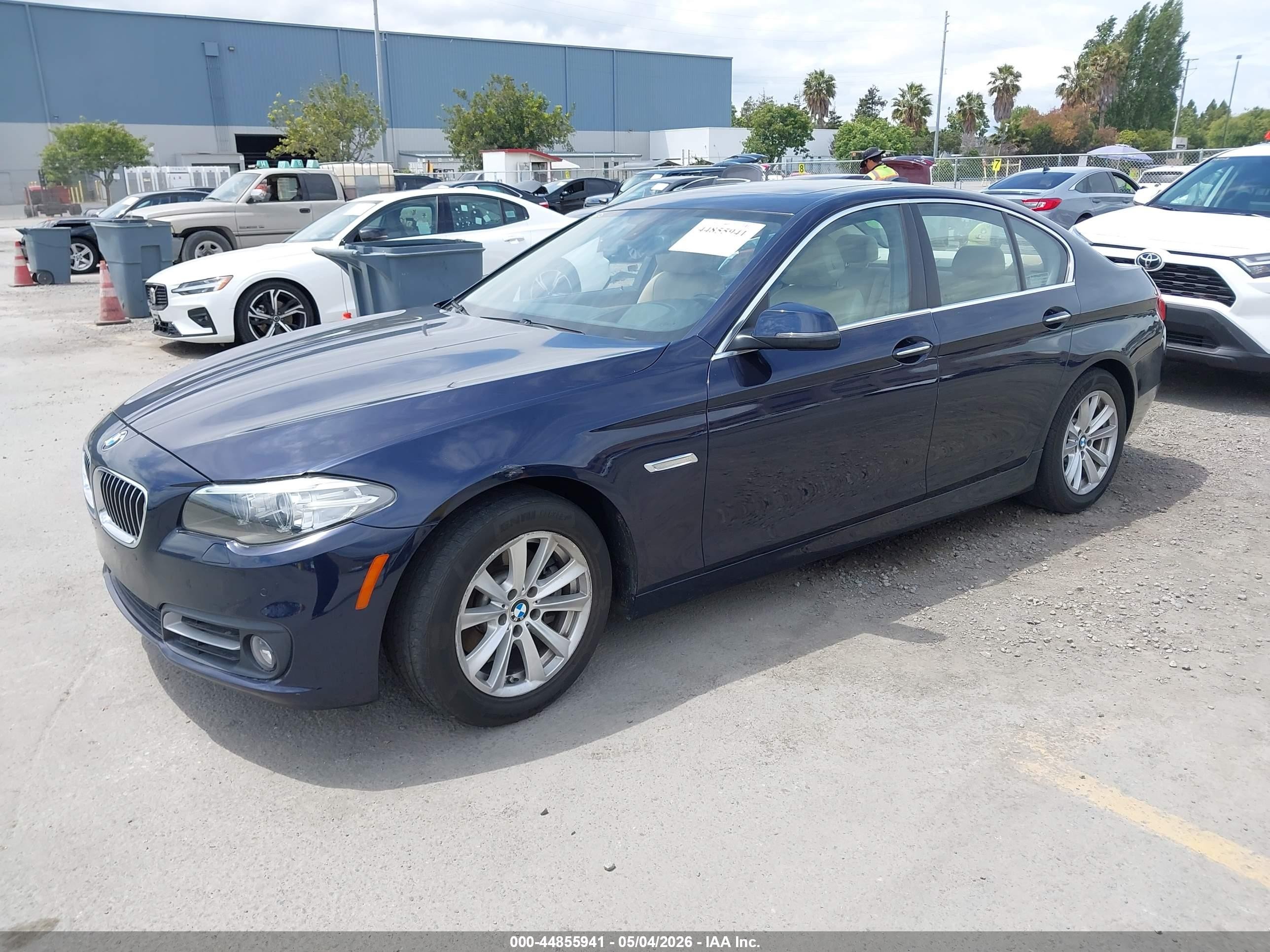 2015 Bmw 528i   Blue vin: WBA5A5C55FD514061