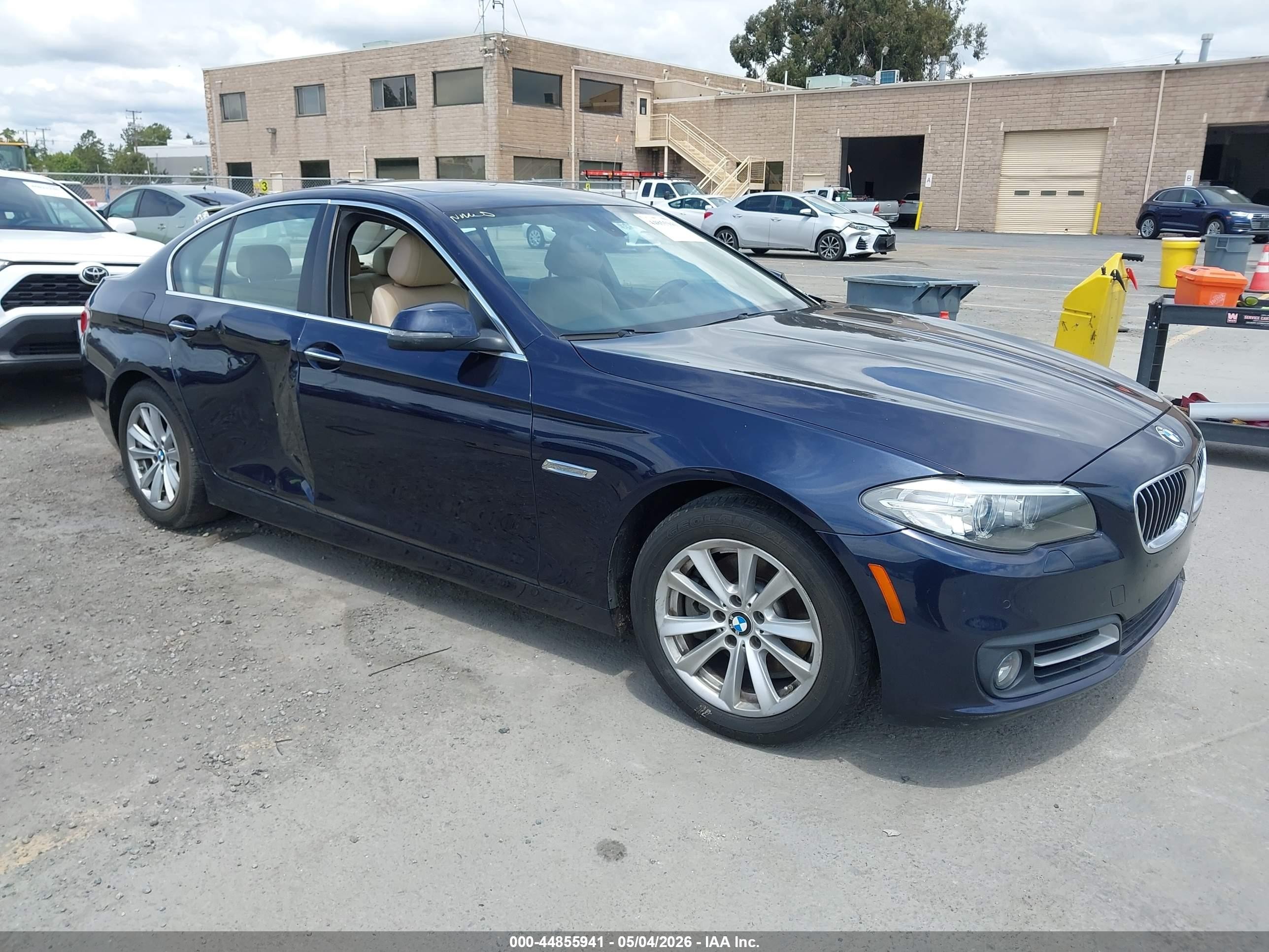 2015 Bmw 528i   Blue vin: WBA5A5C55FD514061