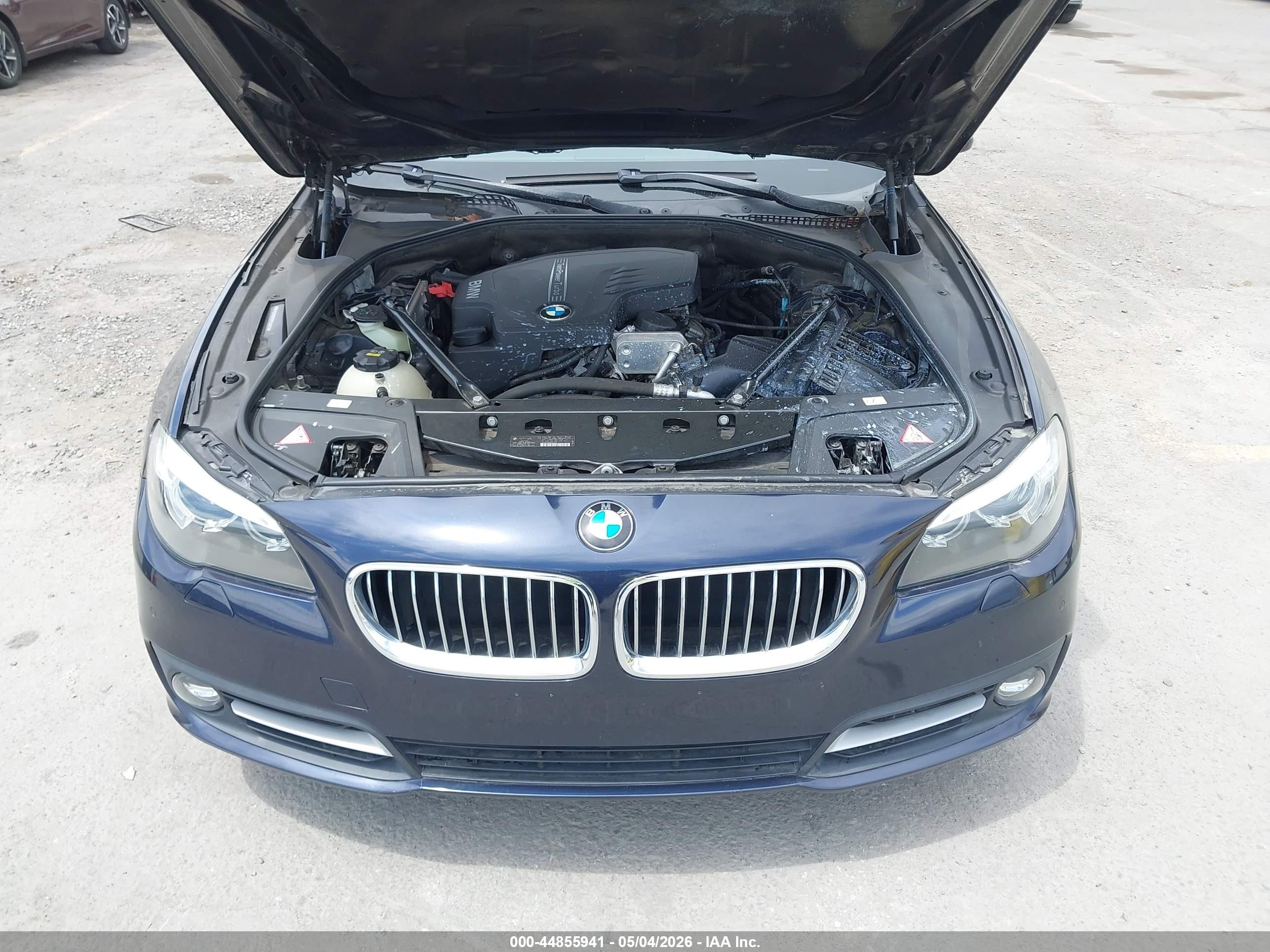 2015 Bmw 528i   Blue vin: WBA5A5C55FD514061