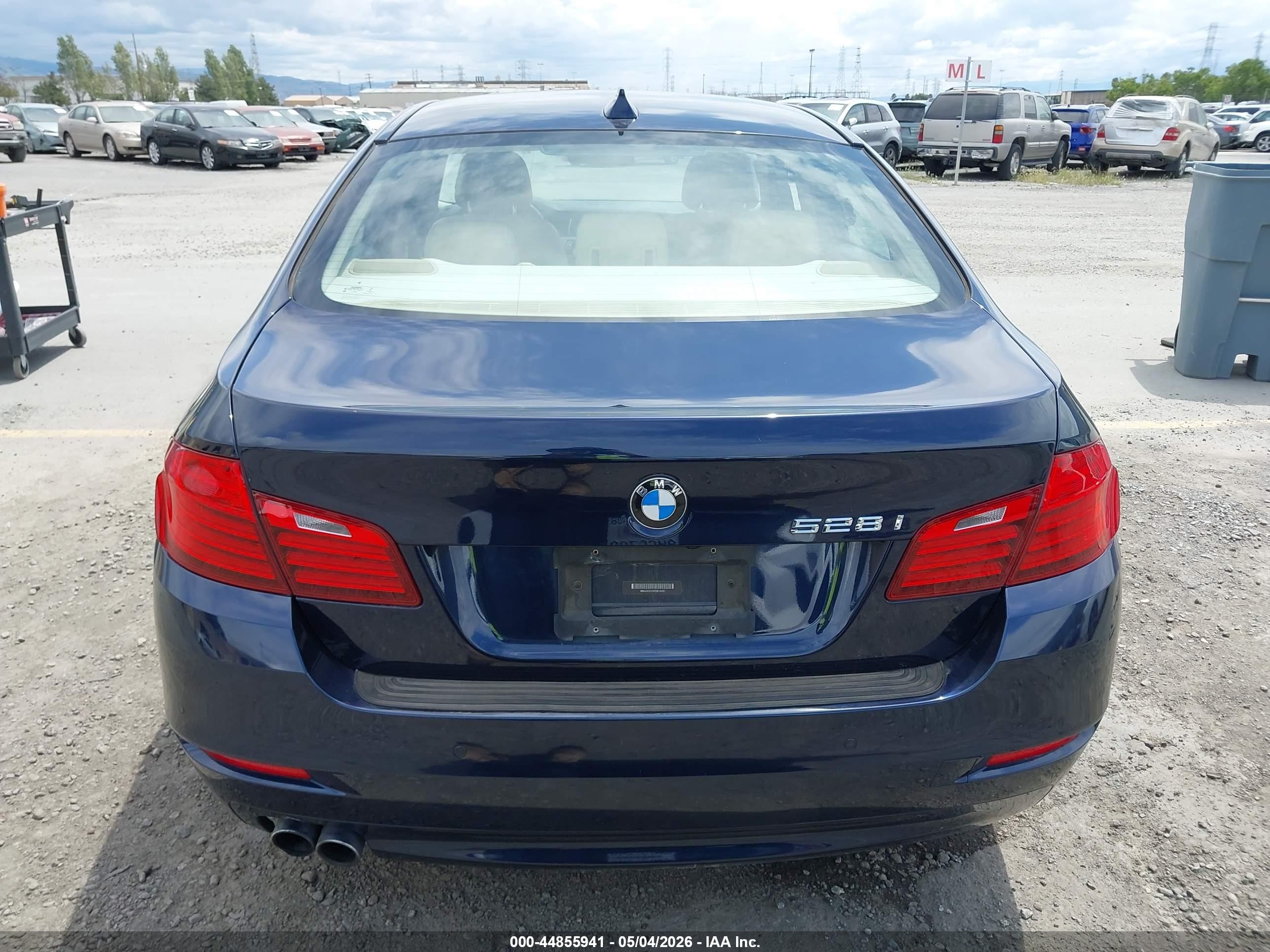 2015 Bmw 528i   Blue vin: WBA5A5C55FD514061