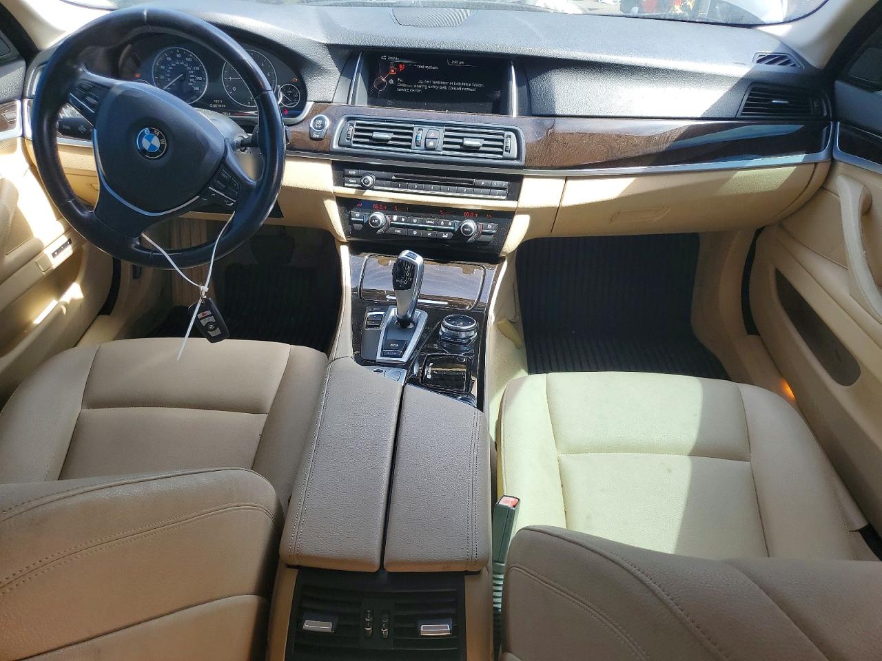 2015 Bmw 528 I Черный vin: WBA5A5C55FD514190