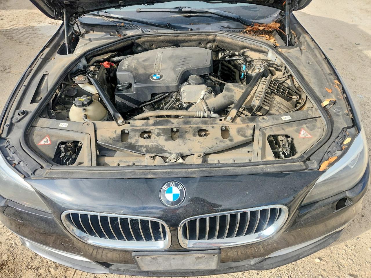 2015 Bmw 528 I Черный vin: WBA5A5C55FD522306