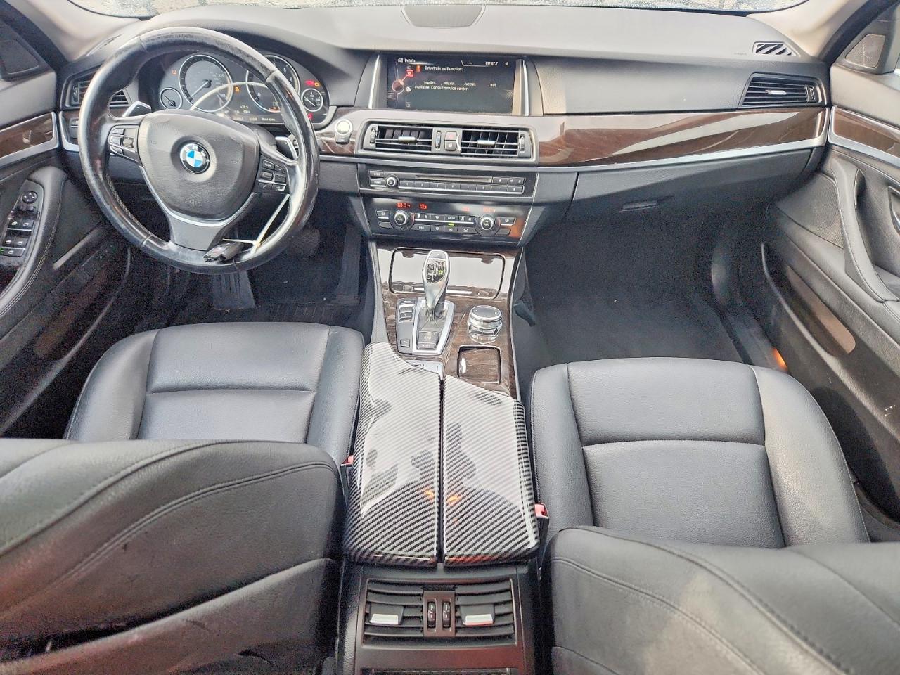 2016 Bmw 528 I Black vin: WBA5A5C55GD526437