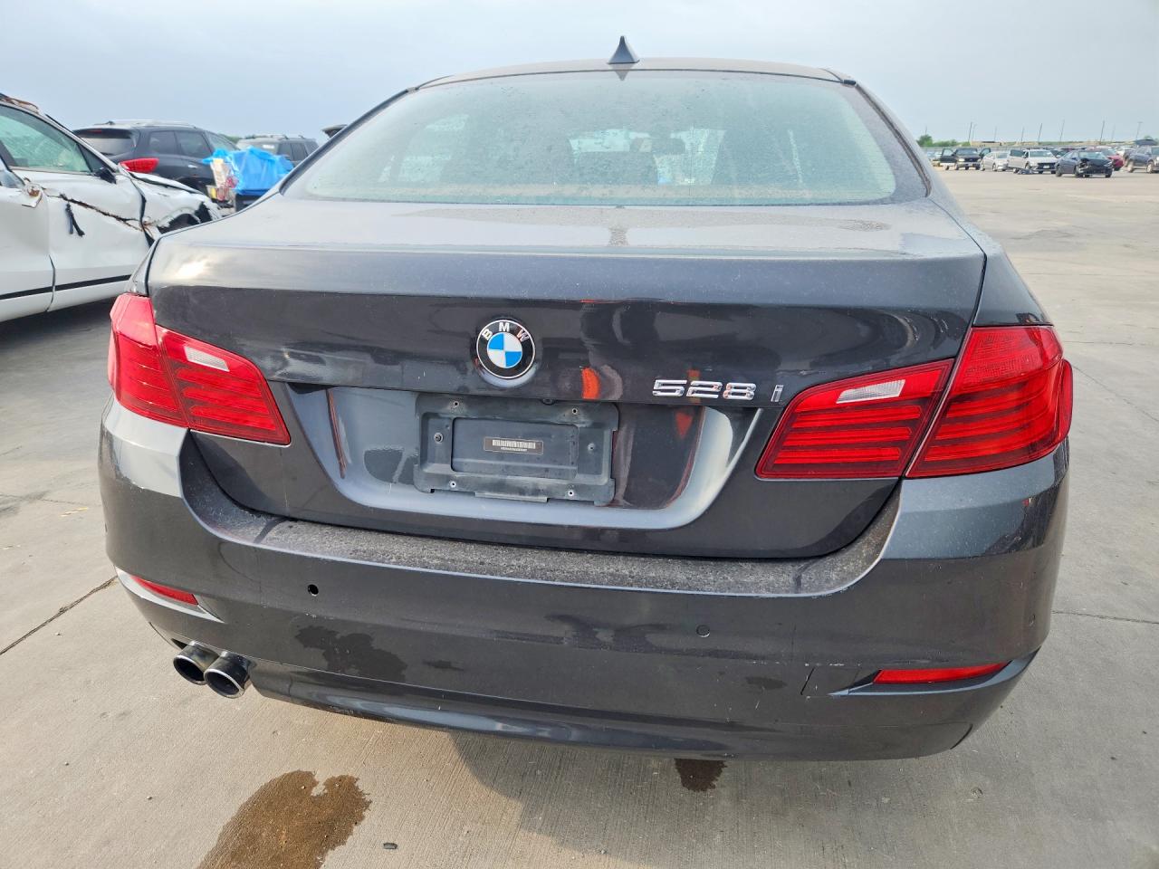 2016 Bmw 528 I Black vin: WBA5A5C55GD526437