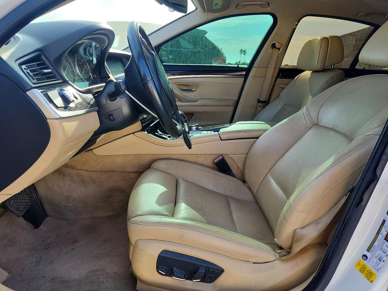 2014 Bmw 528 I Белый vin: WBA5A5C56ED500006
