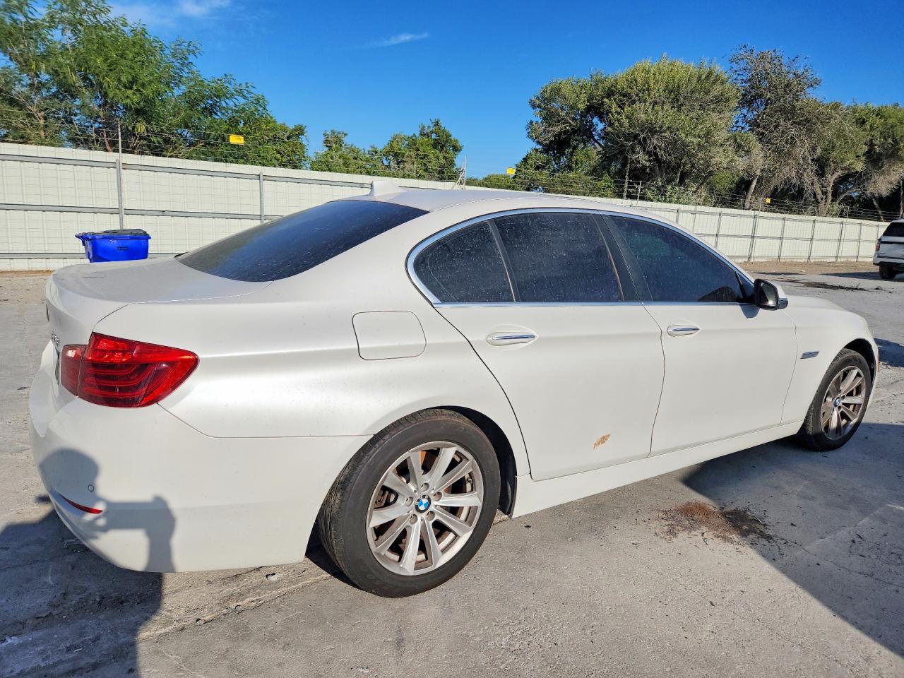 2014 Bmw 528 I Белый vin: WBA5A5C56ED500006