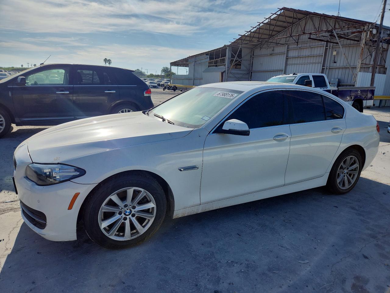 2014 Bmw 528 I Белый vin: WBA5A5C56ED500006