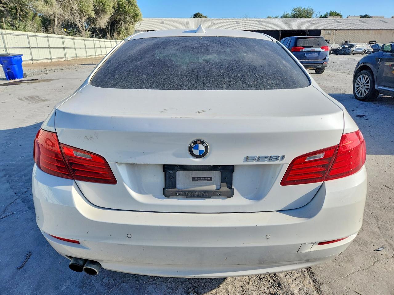 2014 Bmw 528 I Белый vin: WBA5A5C56ED500006