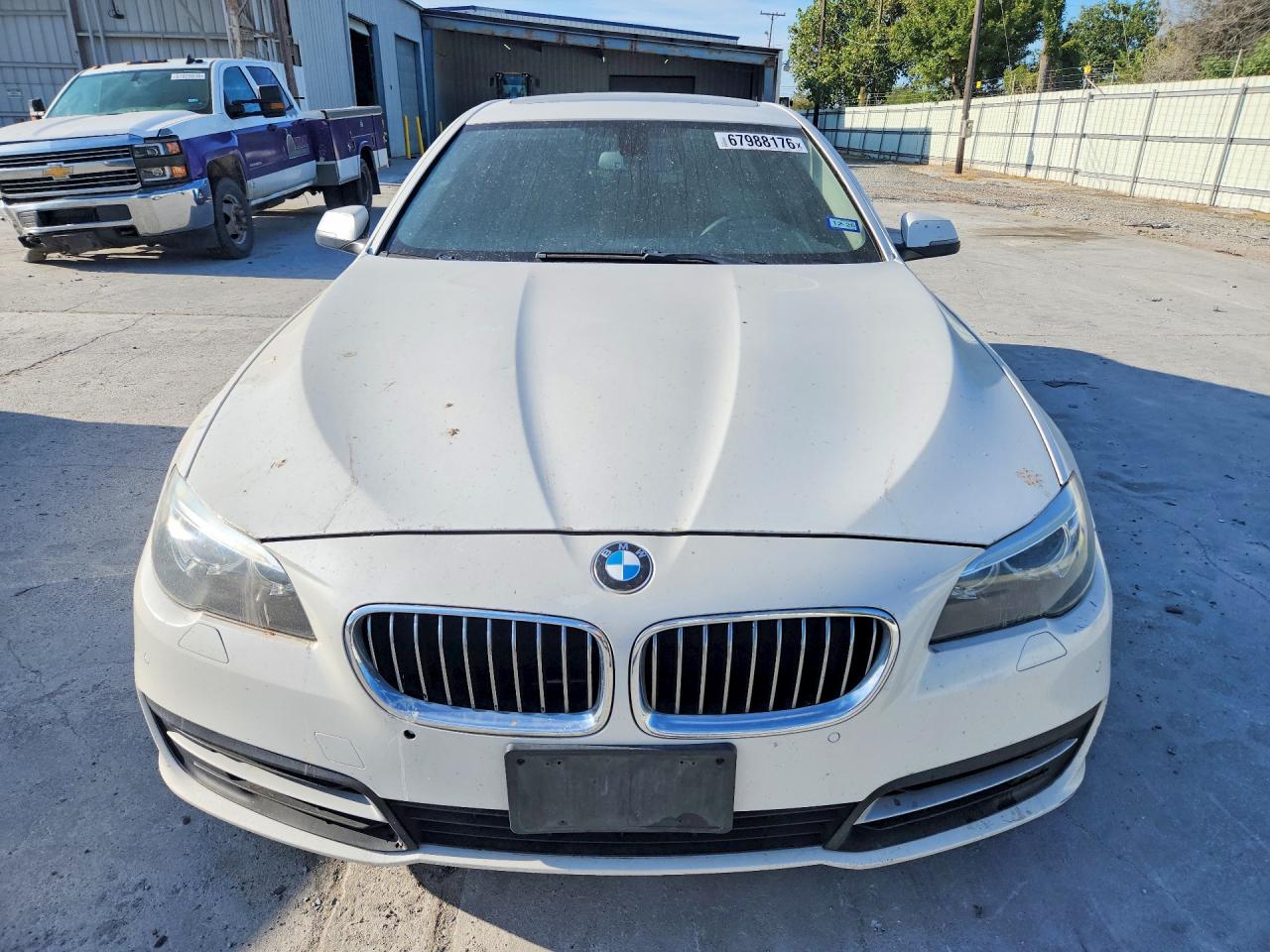 2014 Bmw 528 I Белый vin: WBA5A5C56ED500006