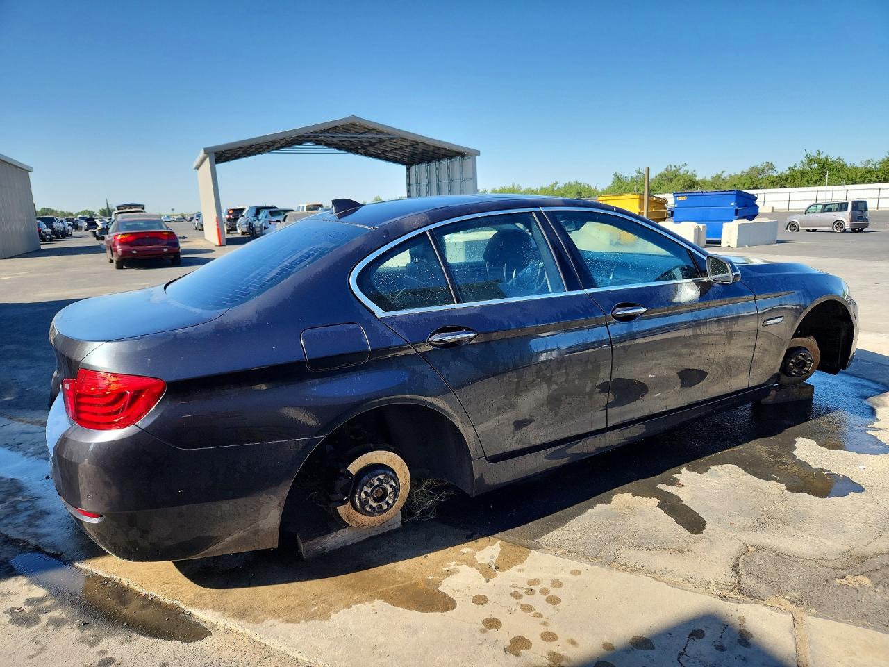 2014 Bmw 528 I Charcoal vin: WBA5A5C56ED502340