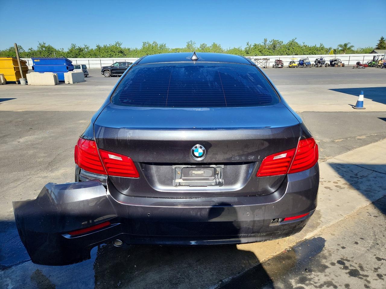 2014 Bmw 528 I Charcoal vin: WBA5A5C56ED502340