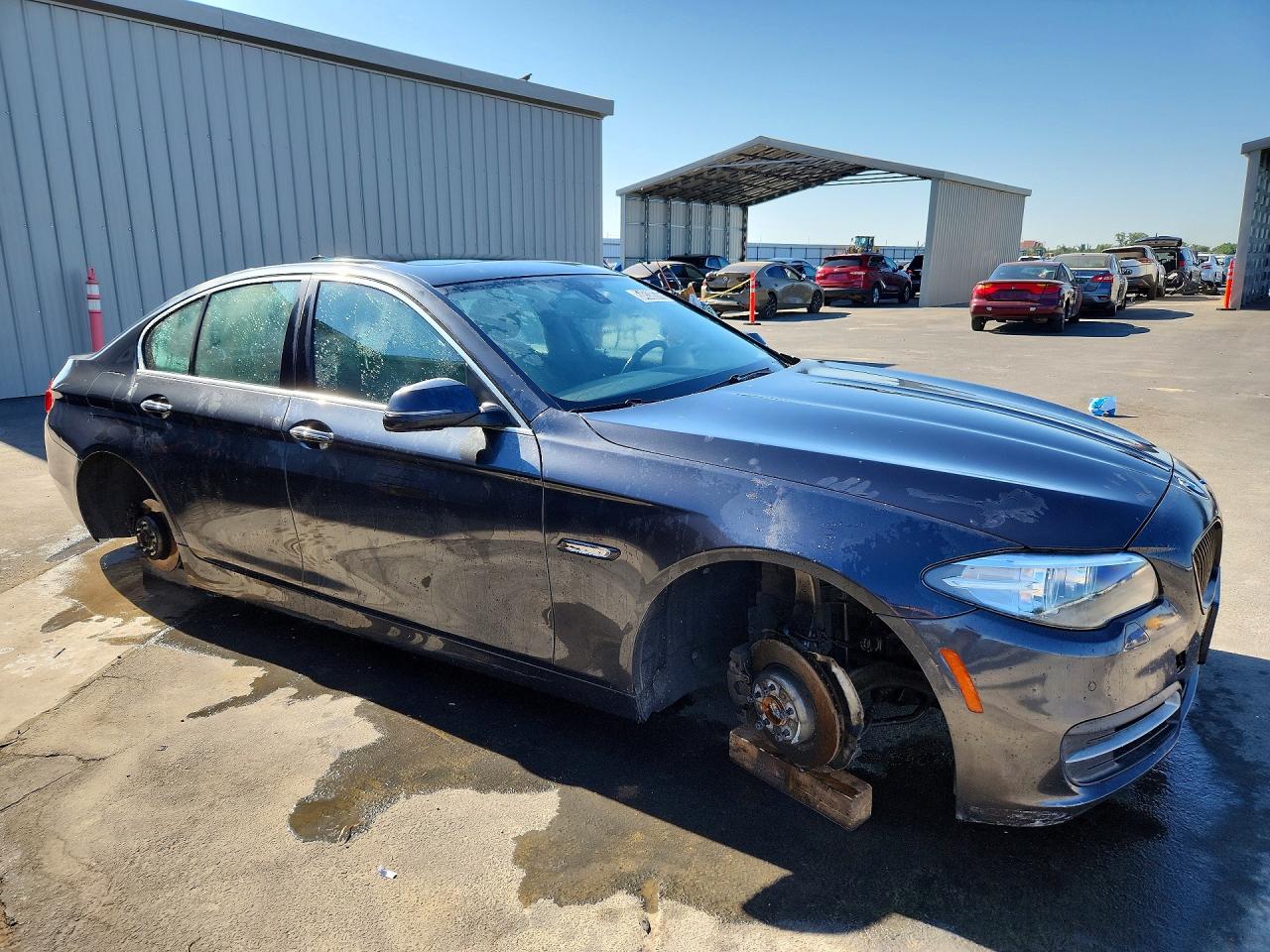 2014 Bmw 528 I Charcoal vin: WBA5A5C56ED502340