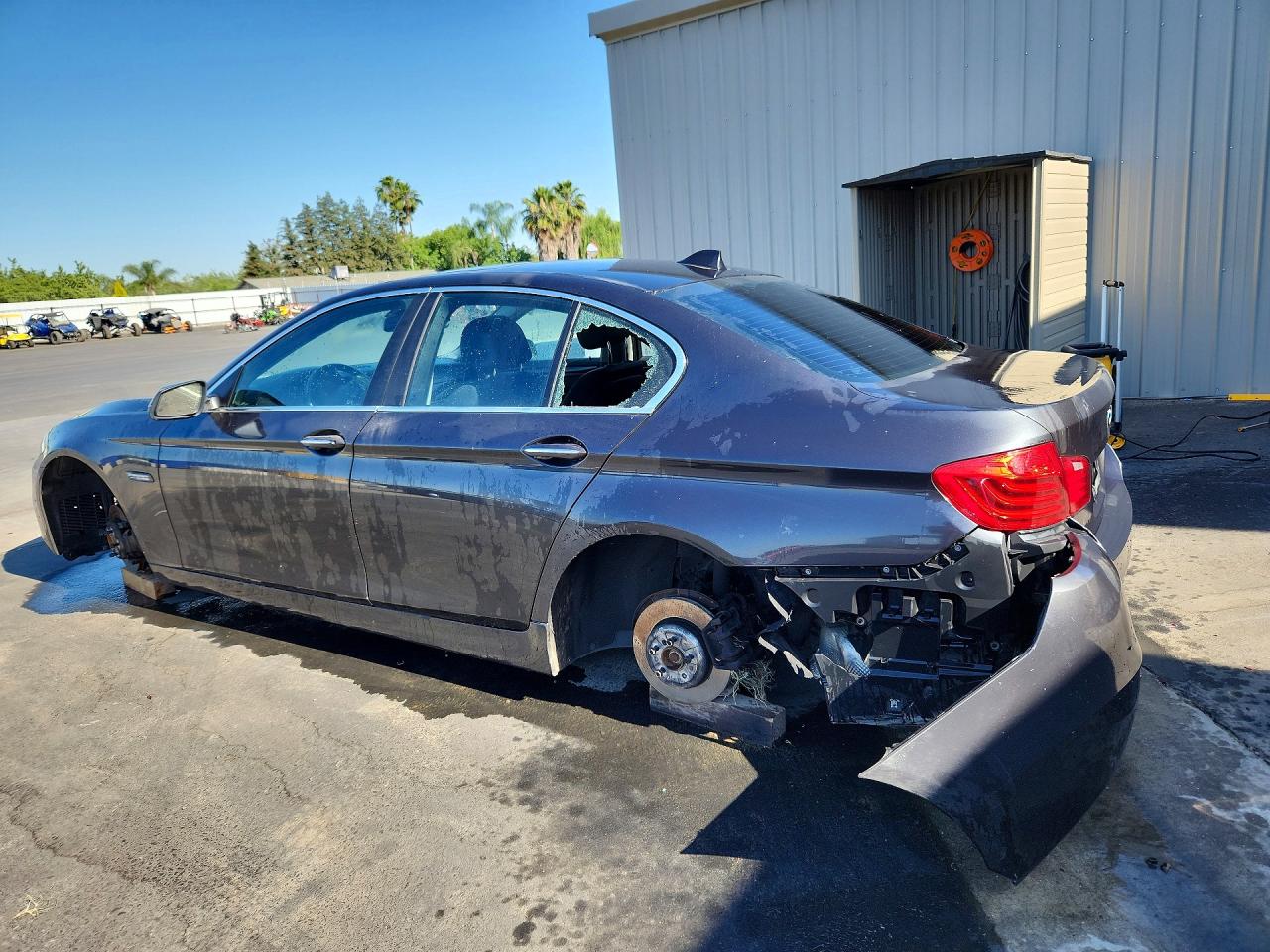 2014 Bmw 528 I Charcoal vin: WBA5A5C56ED502340