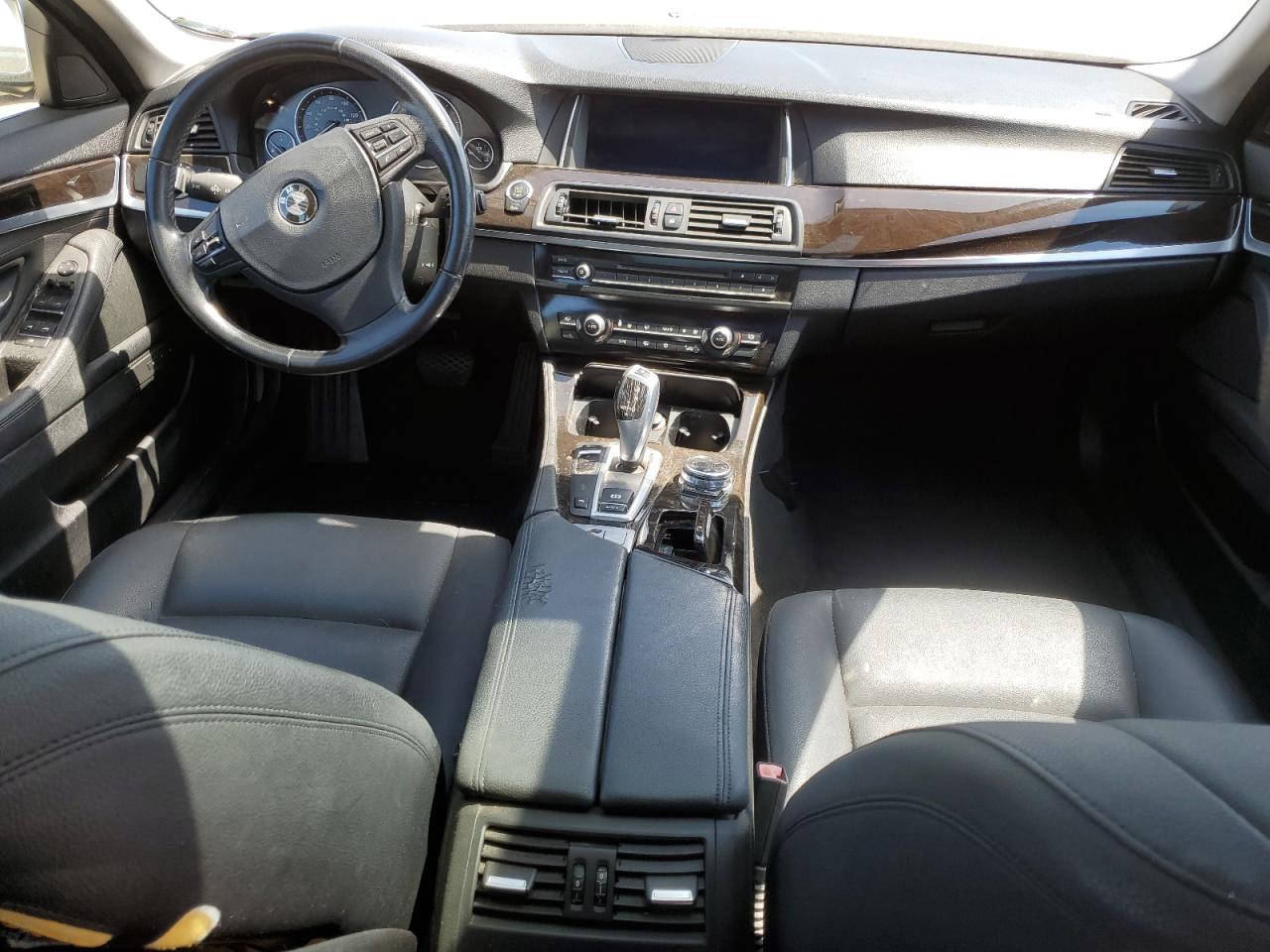 2014 Bmw 528 I Charcoal vin: WBA5A5C56ED502340 Damage: Console Cover, Torn, 3 To 4 Inches