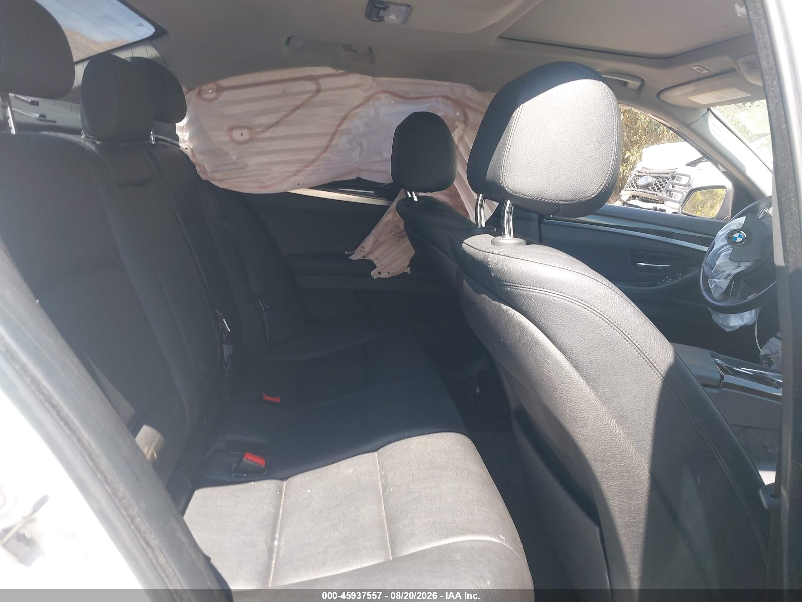2014 Bmw 528i   White vin: WBA5A5C56ED503956