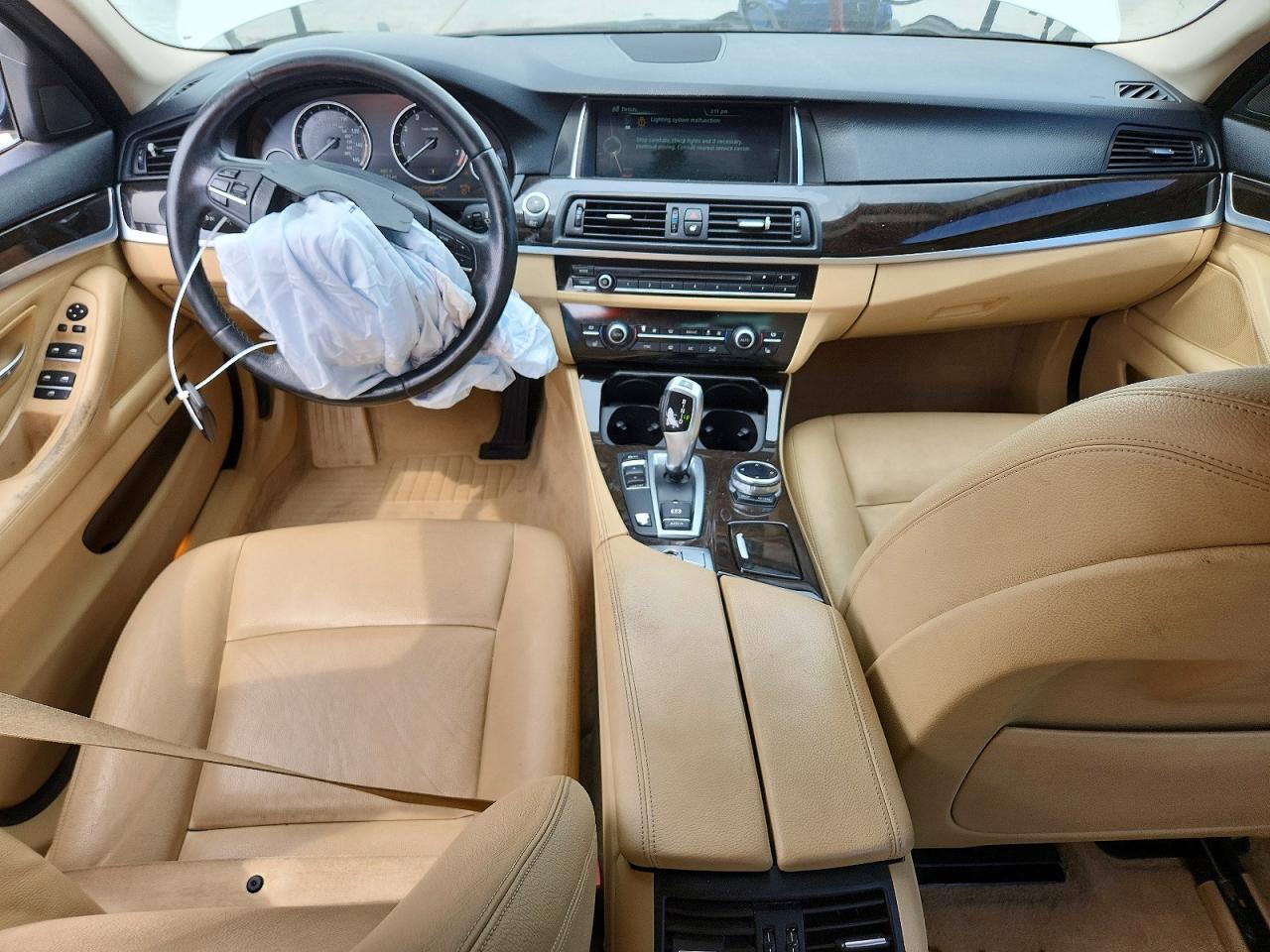 2014 Bmw 528 I White vin: WBA5A5C56ED504492