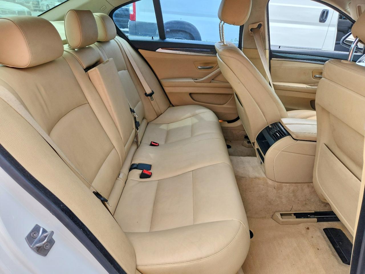 2014 Bmw 528 I White vin: WBA5A5C56ED504492