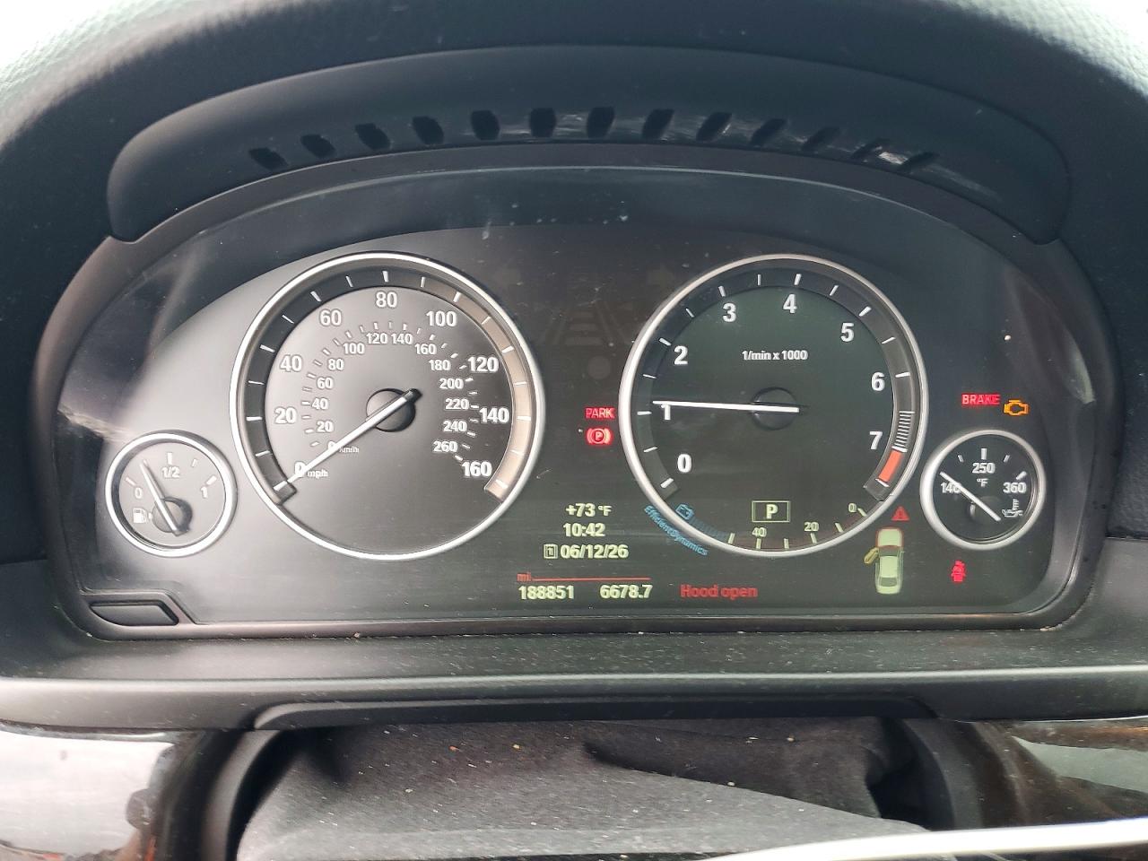 2014 Bmw 528 I Silver vin: WBA5A5C56ED505111