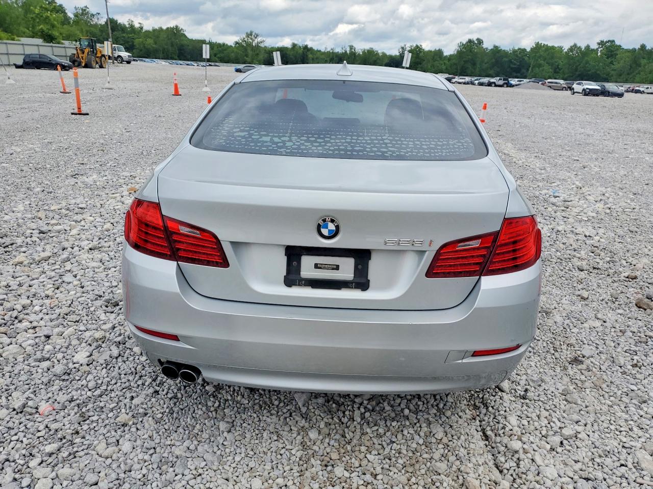 2014 Bmw 528 I Silver vin: WBA5A5C56ED505111