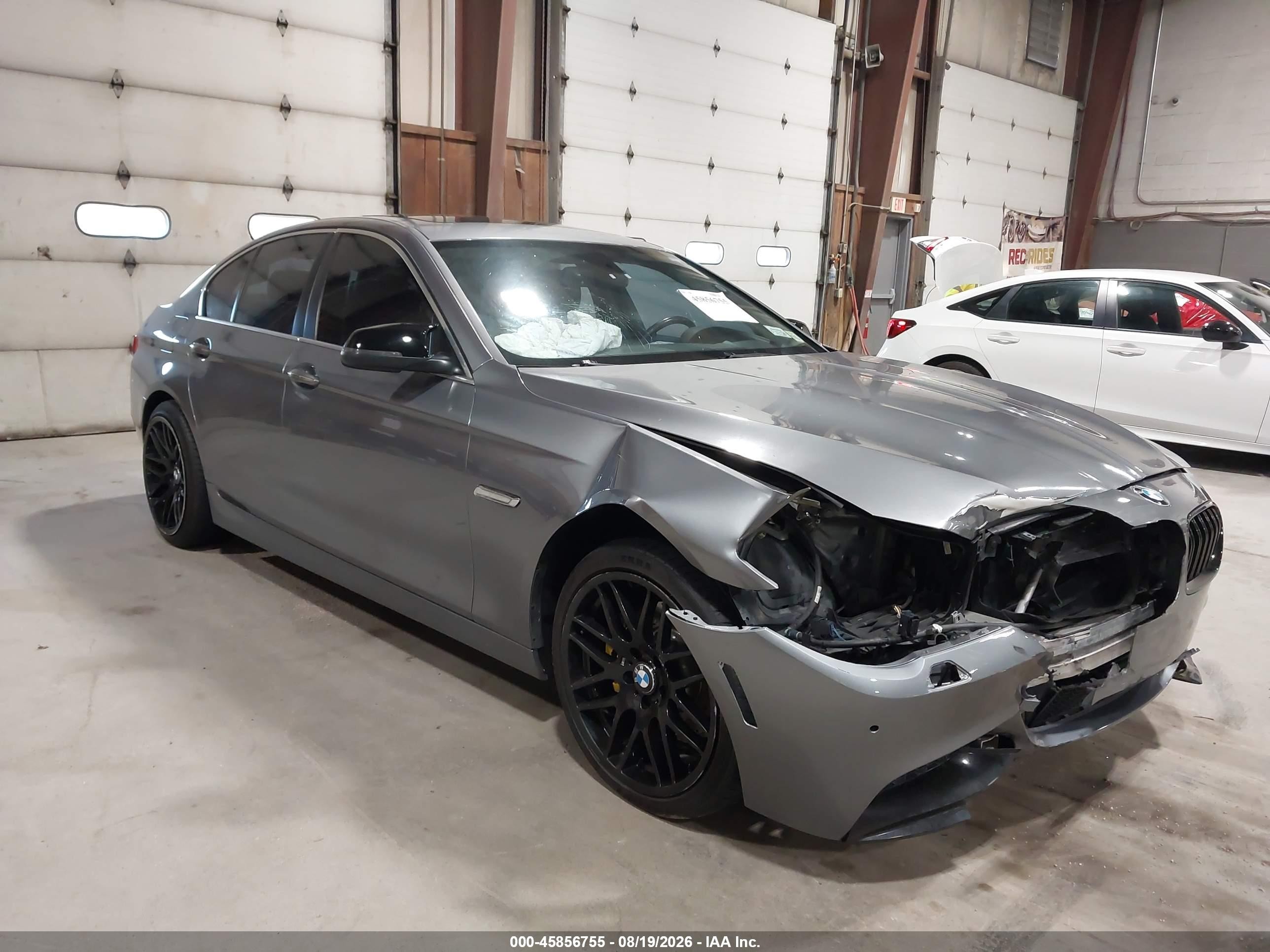 2014 Bmw 528 I Gray vin: WBA5A5C56ED505142
