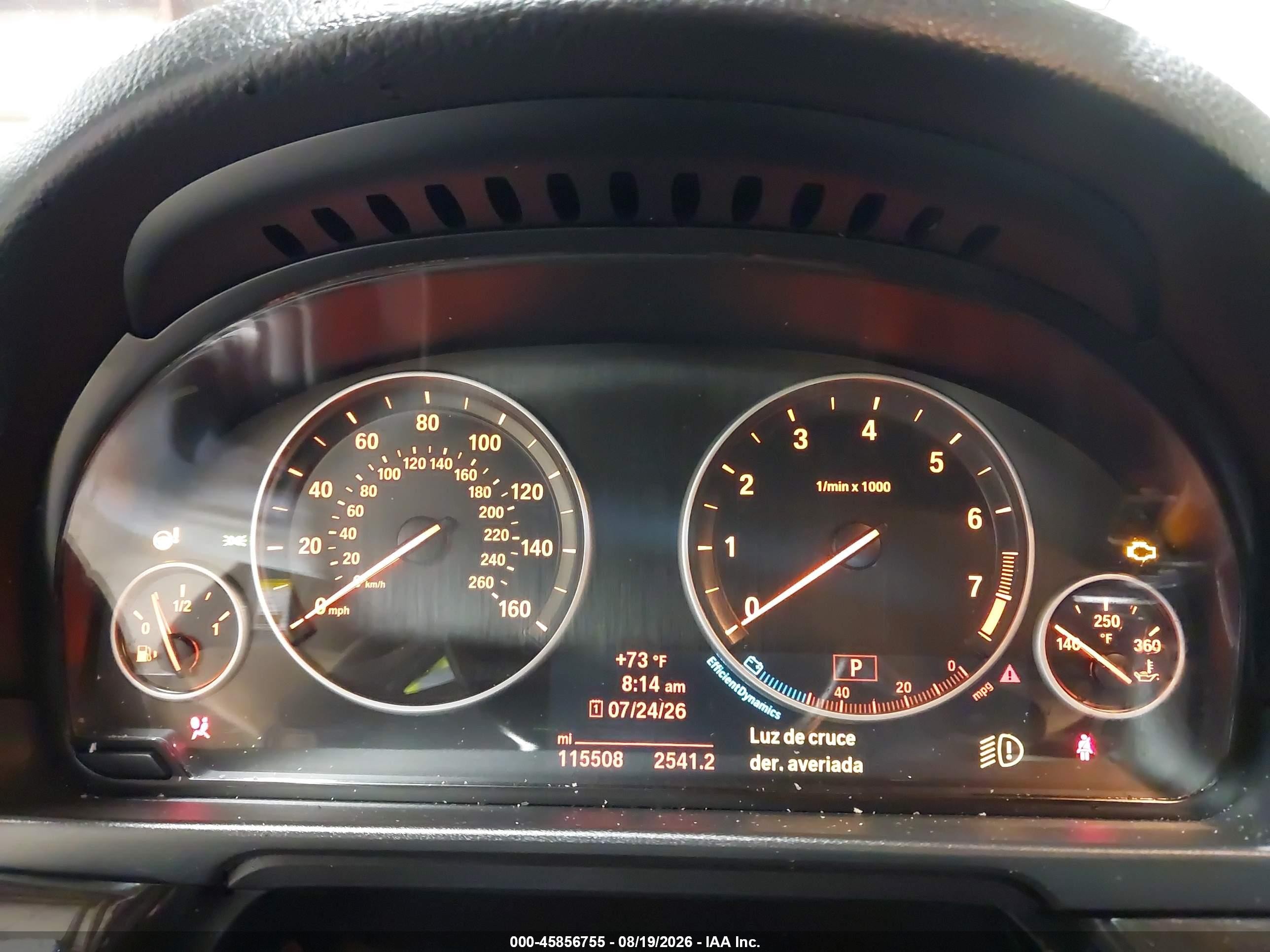 2014 Bmw 528 I Gray vin: WBA5A5C56ED505142