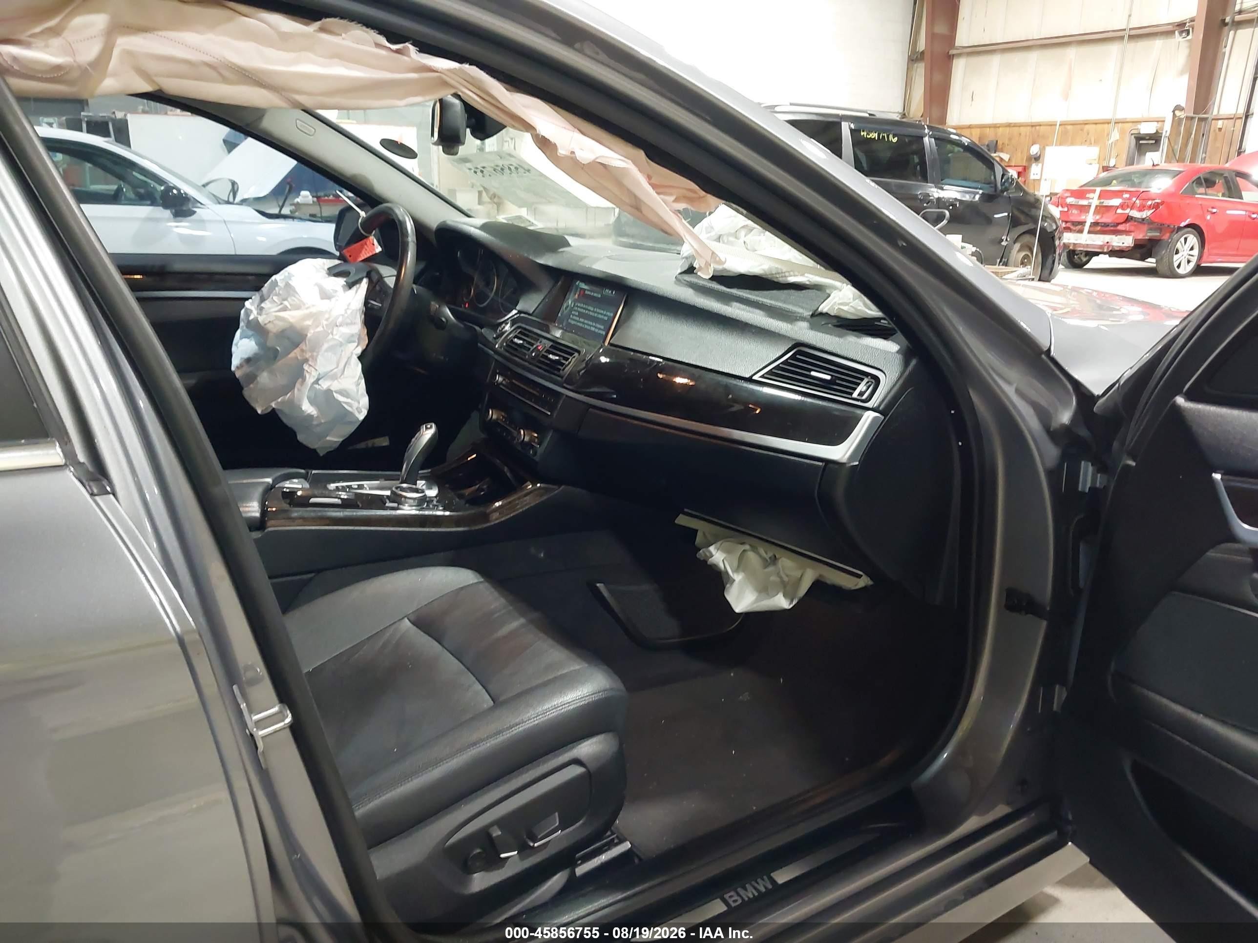 2014 Bmw 528 I Gray vin: WBA5A5C56ED505142